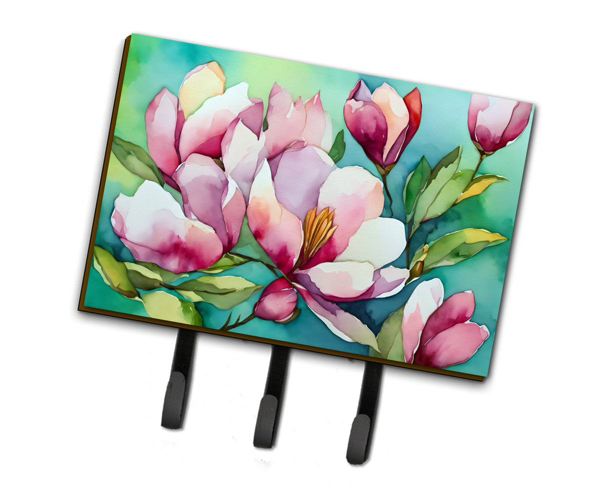 Buy this Louisiana Magnolias in Watercolor Leash or Key Holder