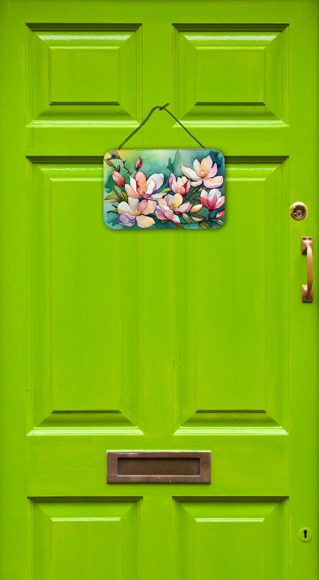 Louisiana Magnolias in Watercolor Wall or Door Hanging Prints