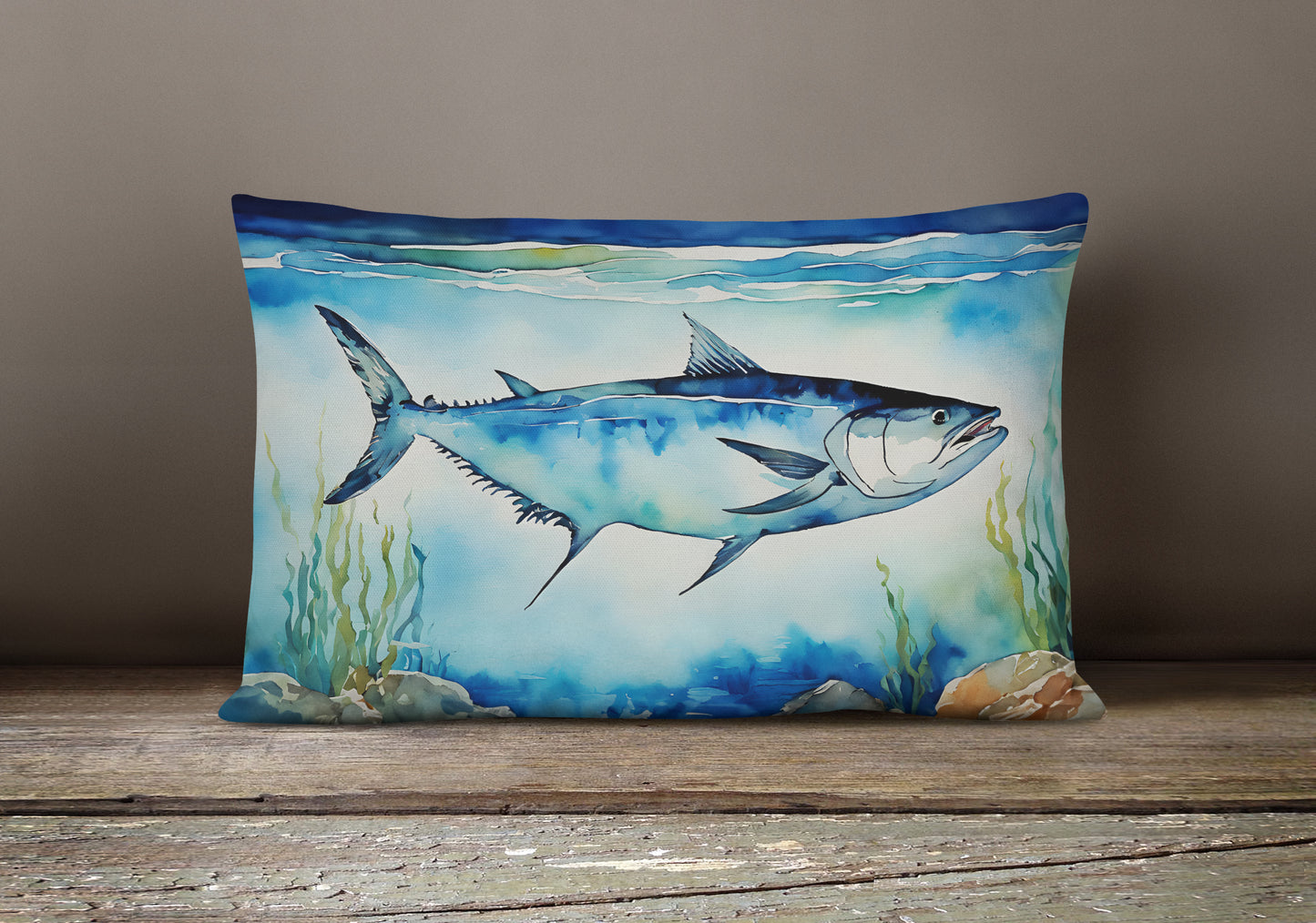 Bluefin Tuna Throw Pillow