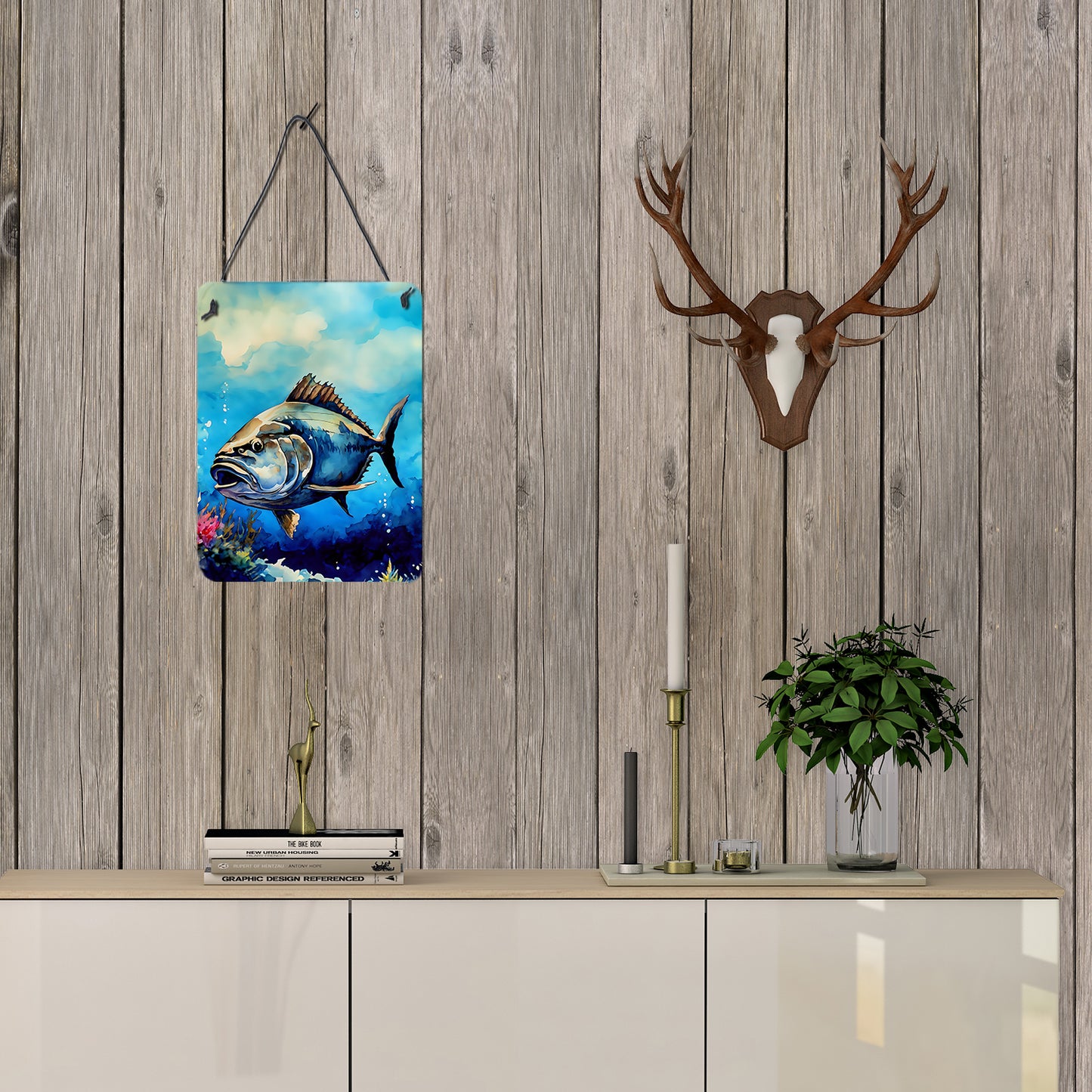 Bluefin Tuna Wall or Door Hanging Prints