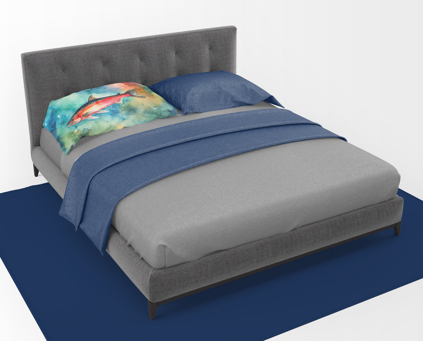 Salmon Standard Pillowcase