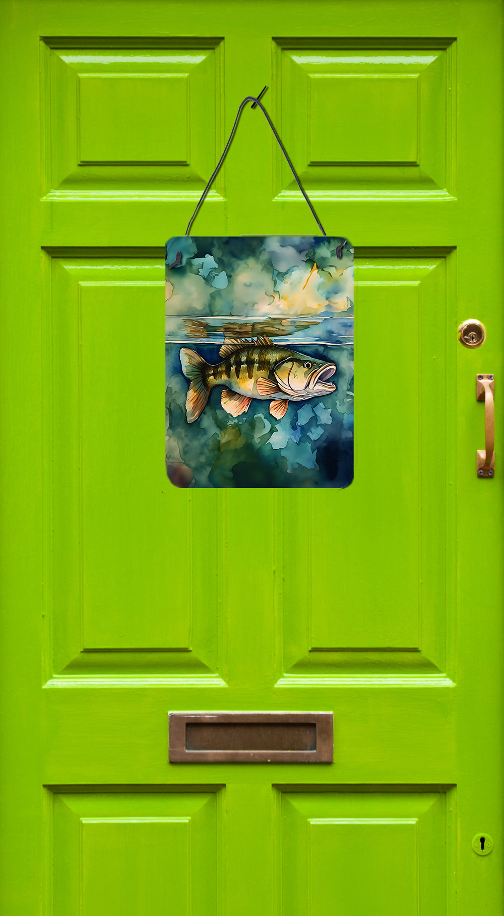 Smallmouth Bass Wall or Door Hanging Prints