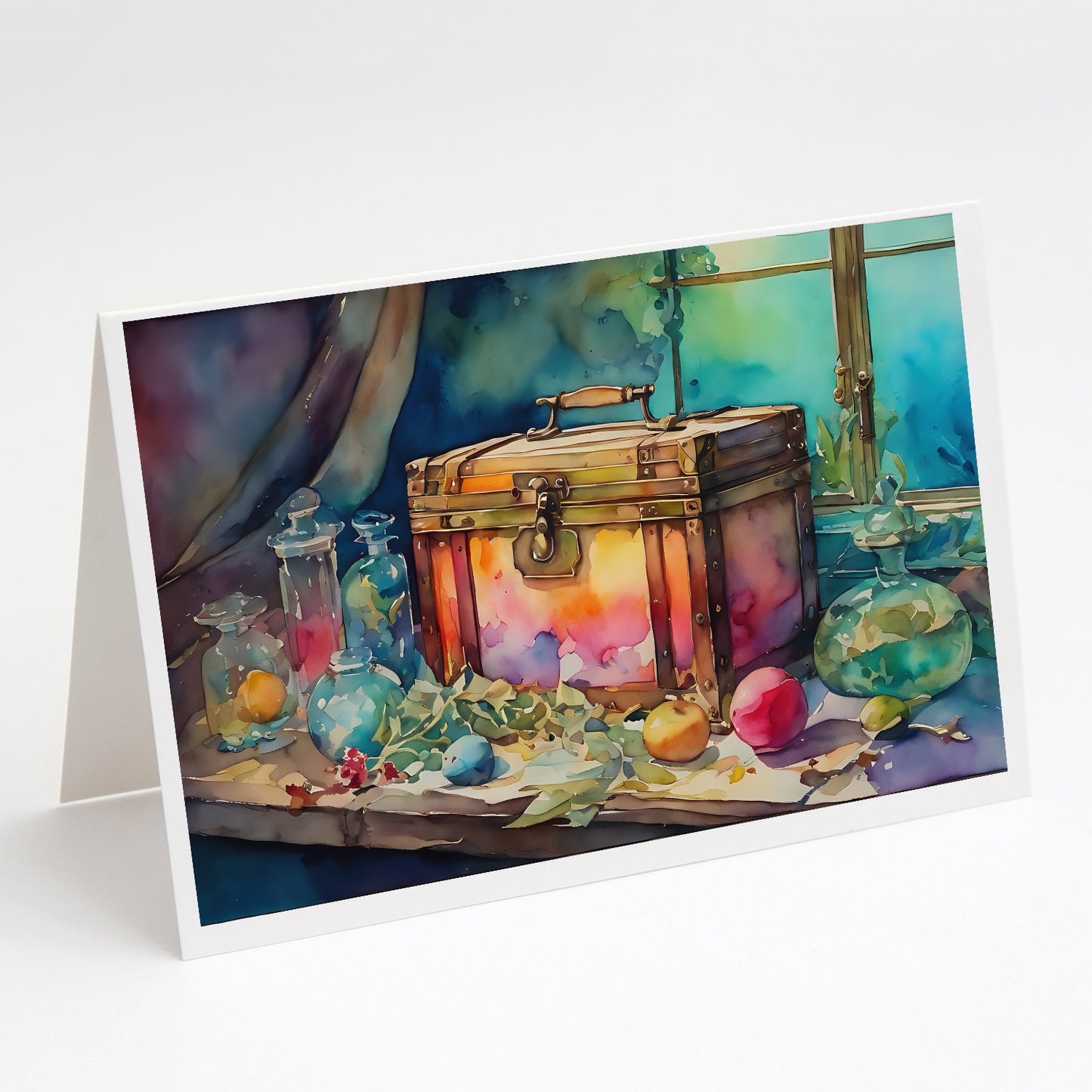 Buy this Treasure Chest Greeting Cards Pack of 8