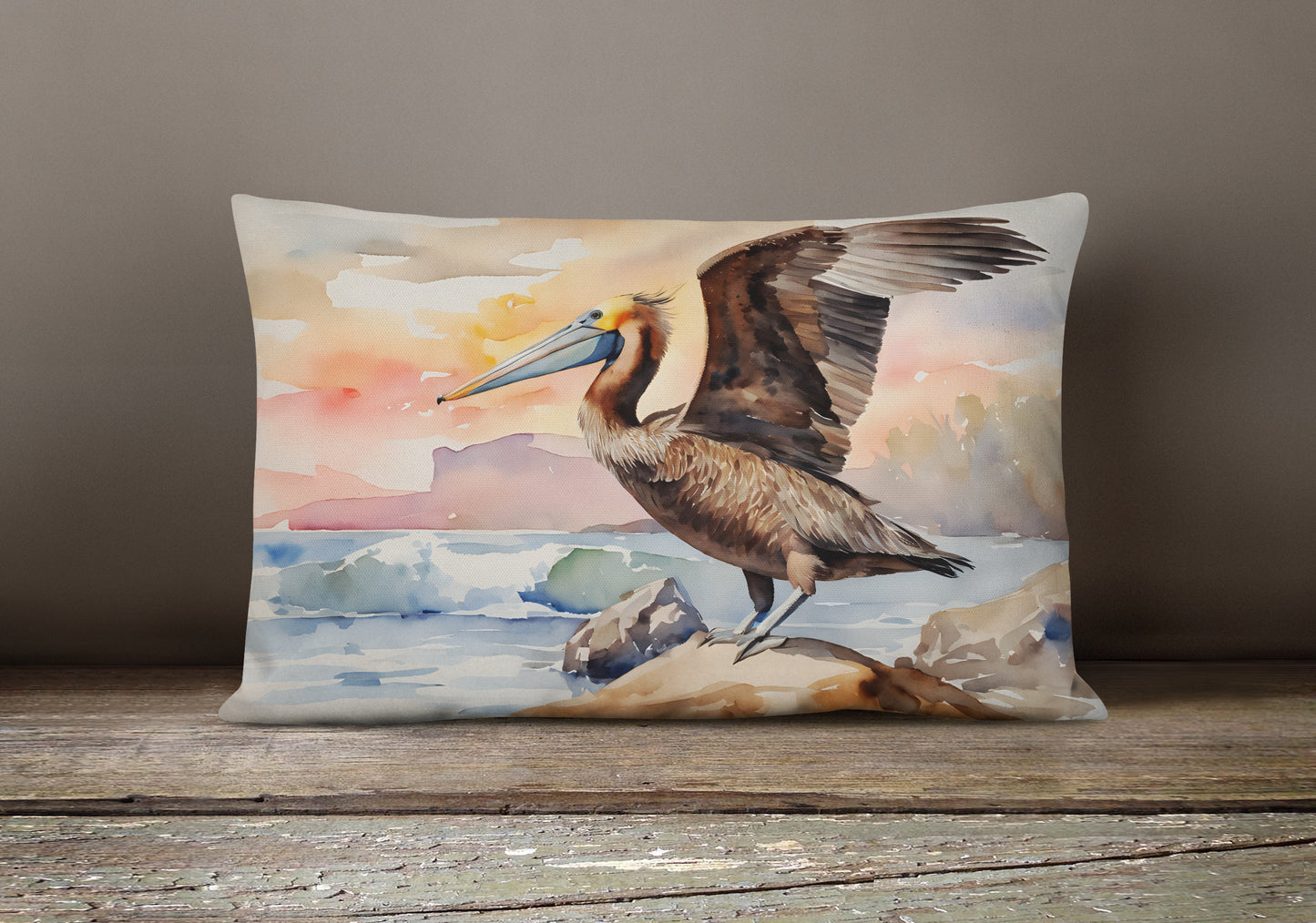 Pelican Throw Pillow