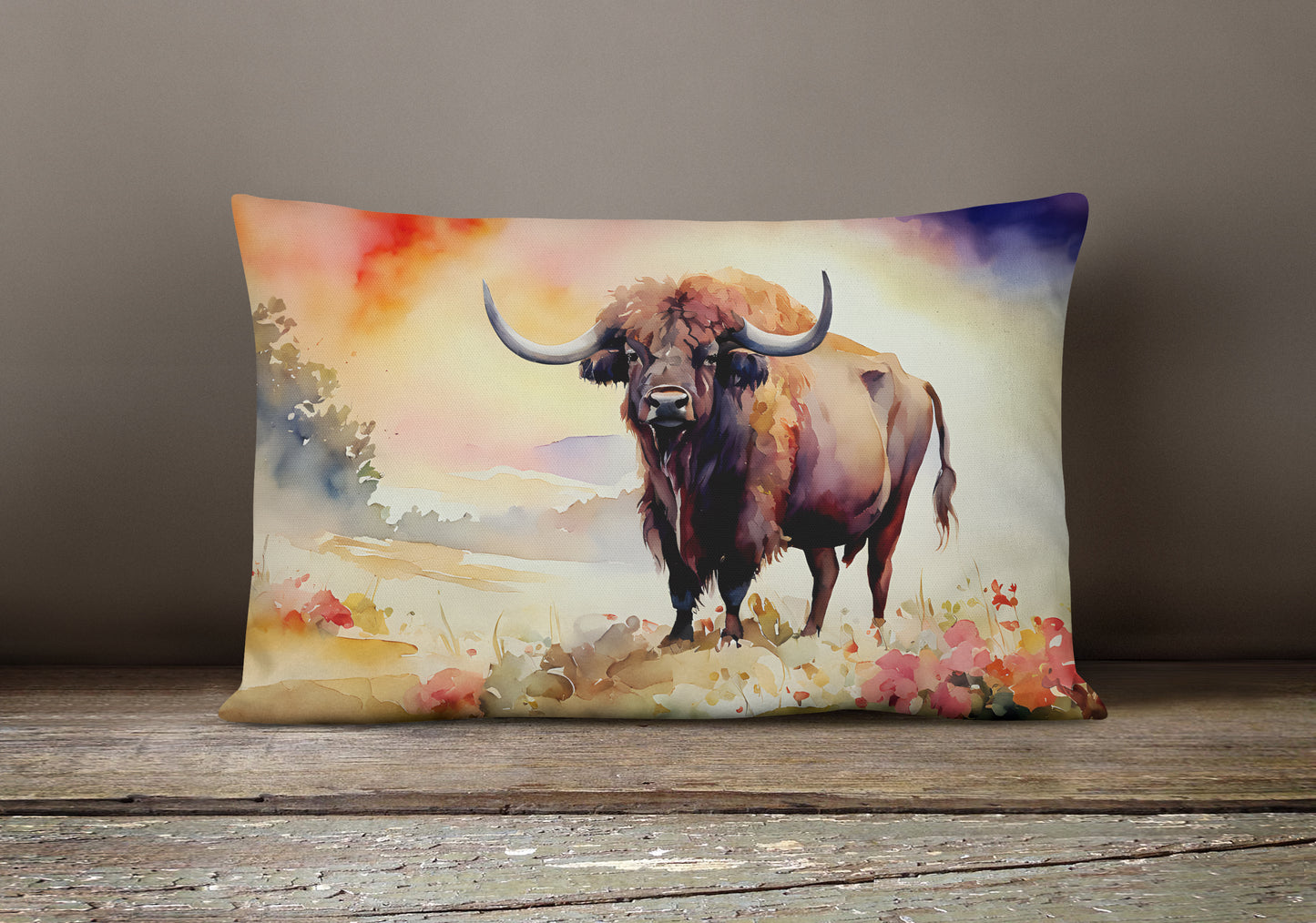 Buffalo Throw Pillow