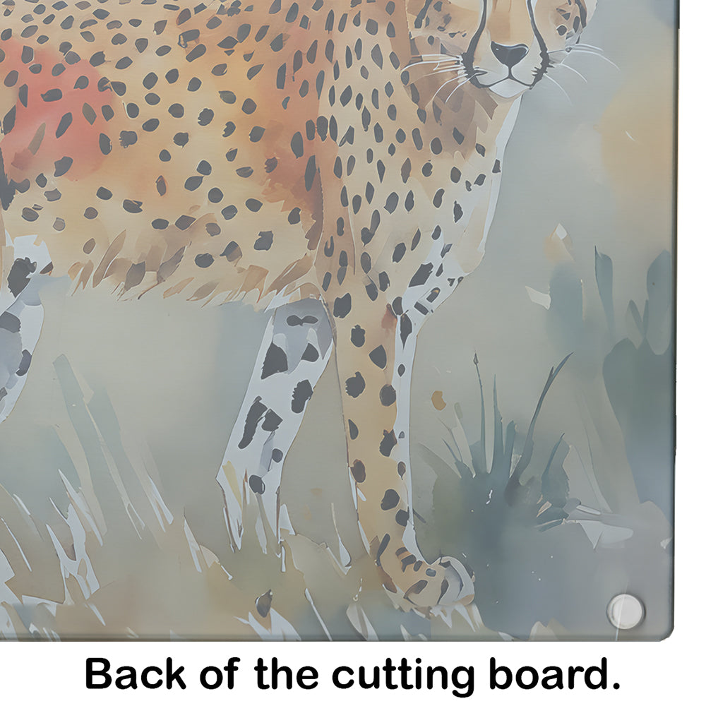 Cheetah Glass Cutting Board