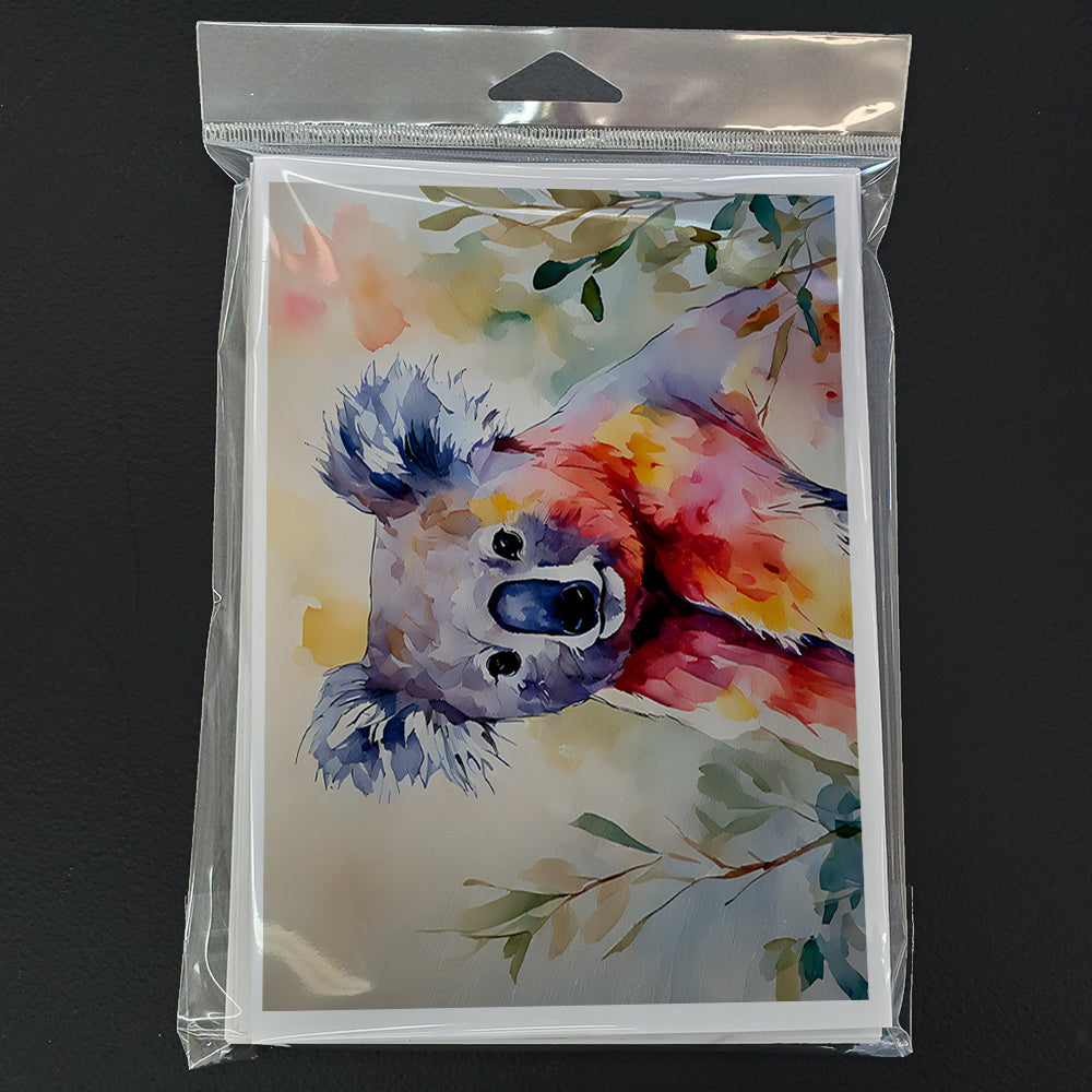 Koala Greeting Cards Pack of 8