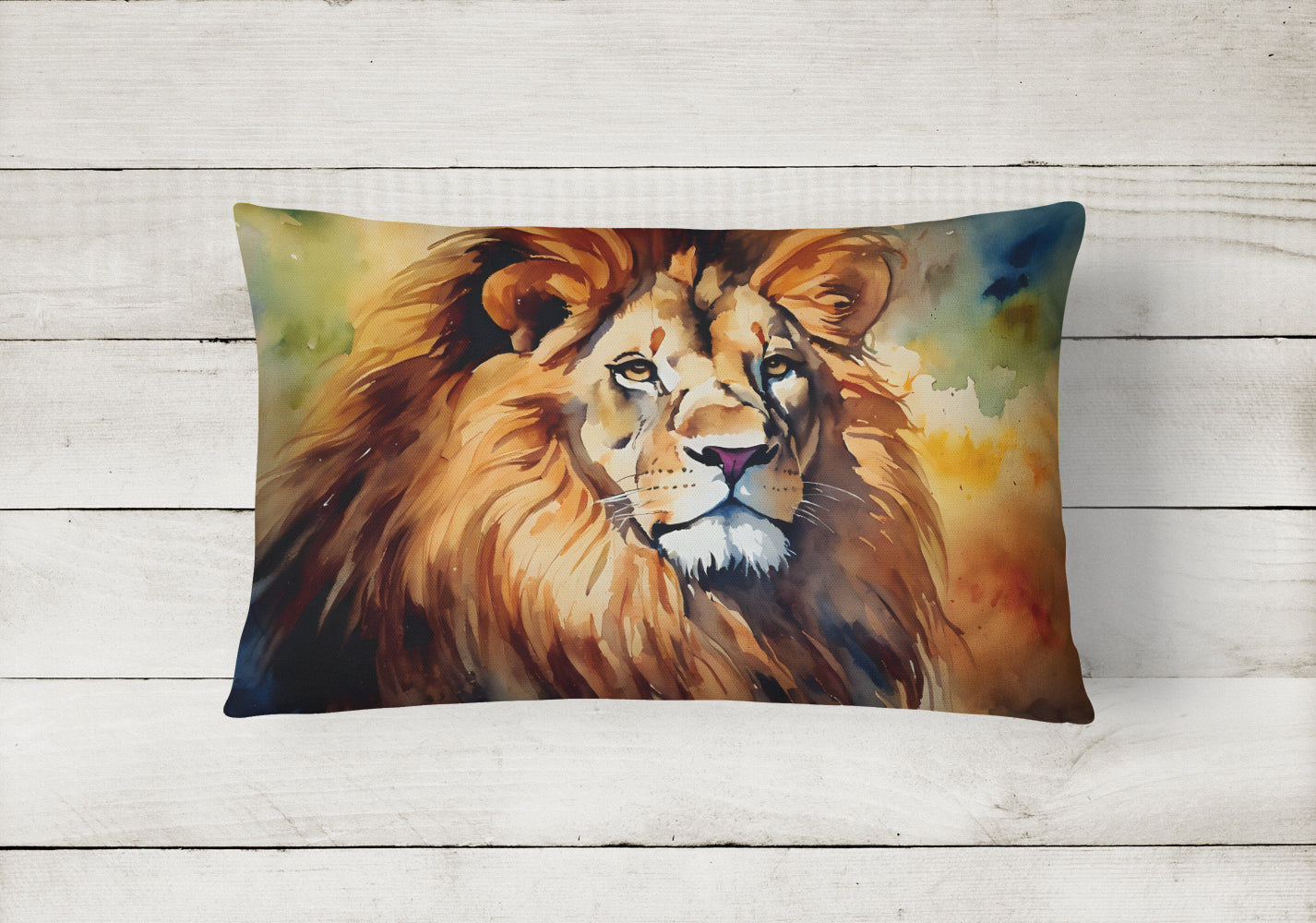 Lion Throw Pillow