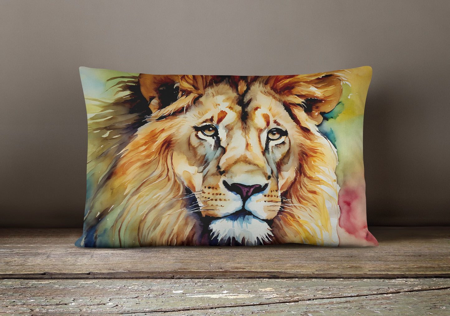 Lion Throw Pillow