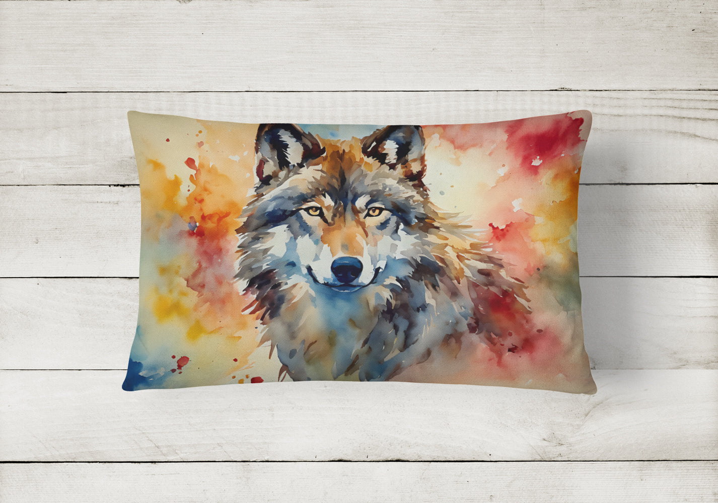 Wolves Wolf Throw Pillow