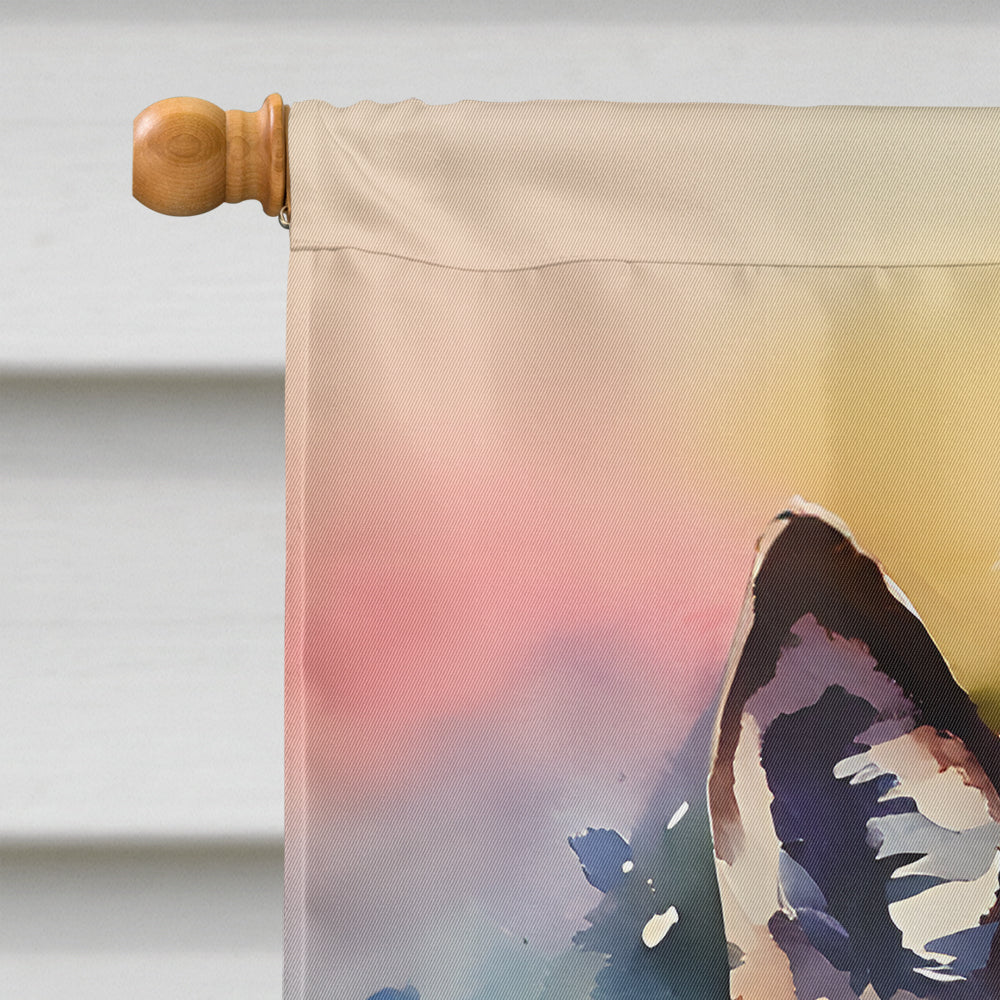 Wolves Wolf House Flag