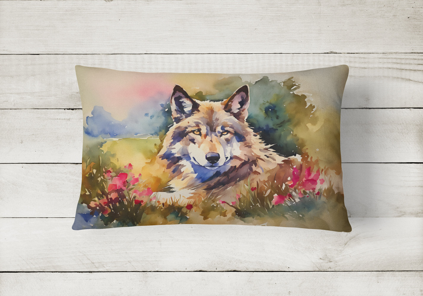Wolves Wolf Throw Pillow
