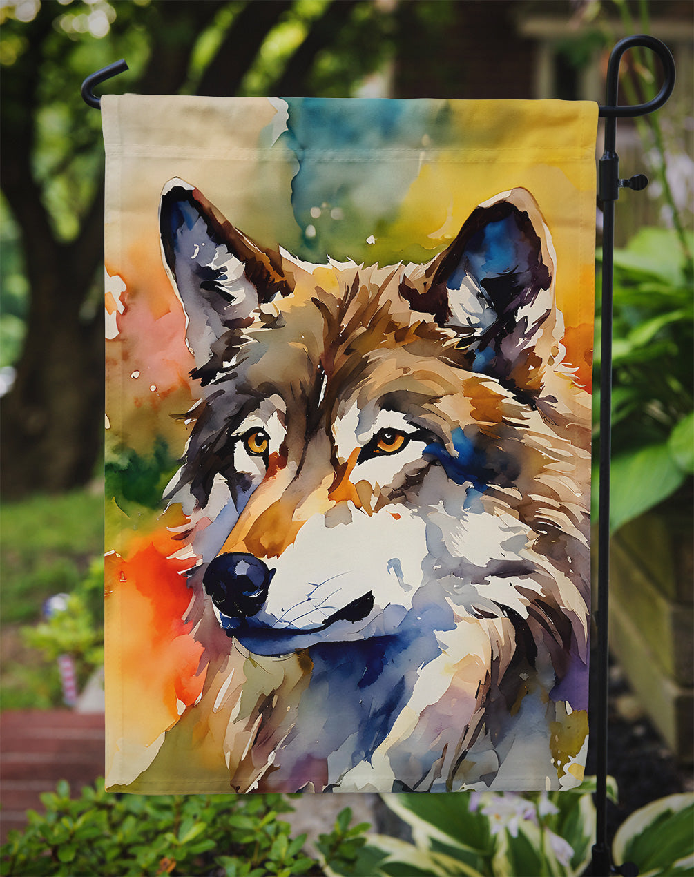 Wolves Wolf Garden Flag