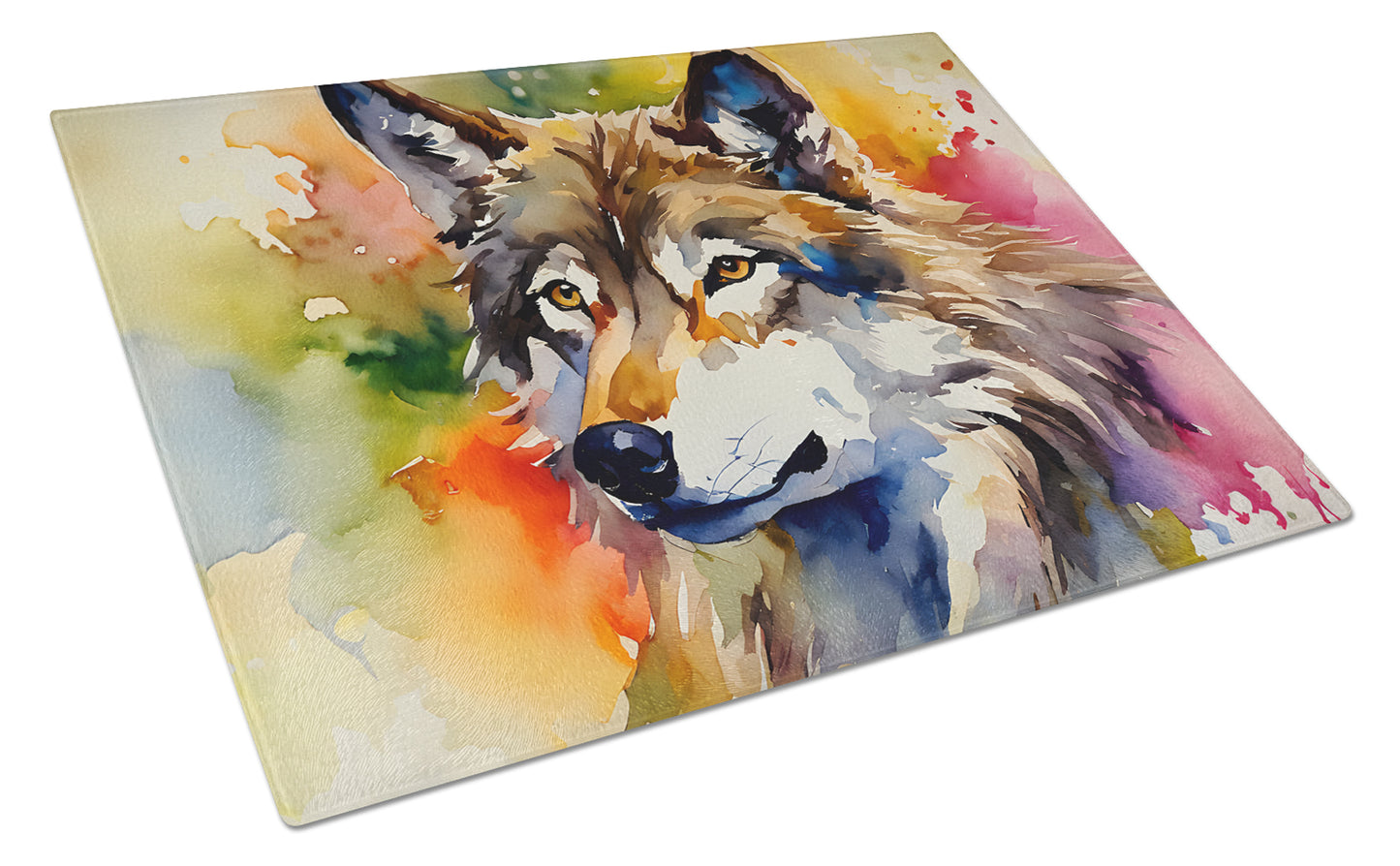 Buy this Wolves Wolf Glass Cutting Board