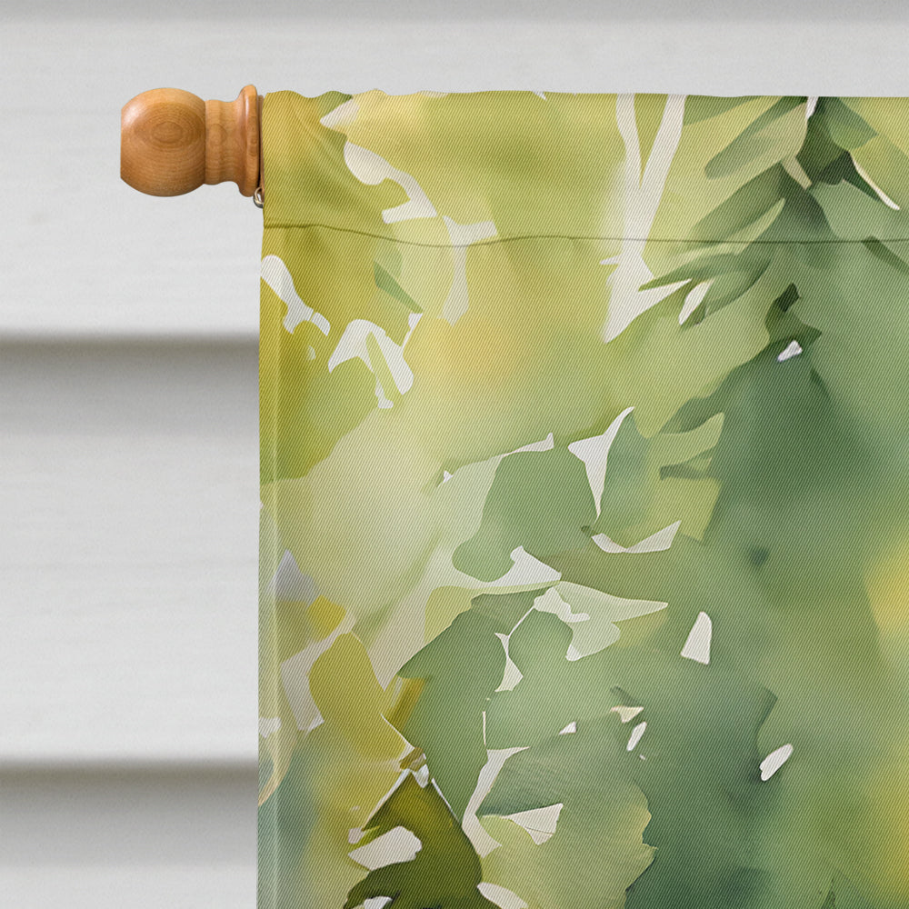 Wolves Wolf House Flag