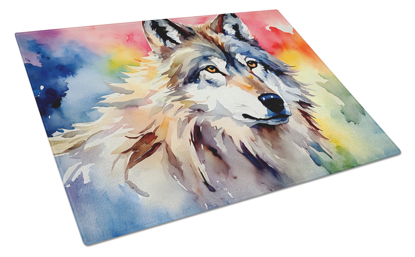 Buy this Wolves Wolf Glass Cutting Board