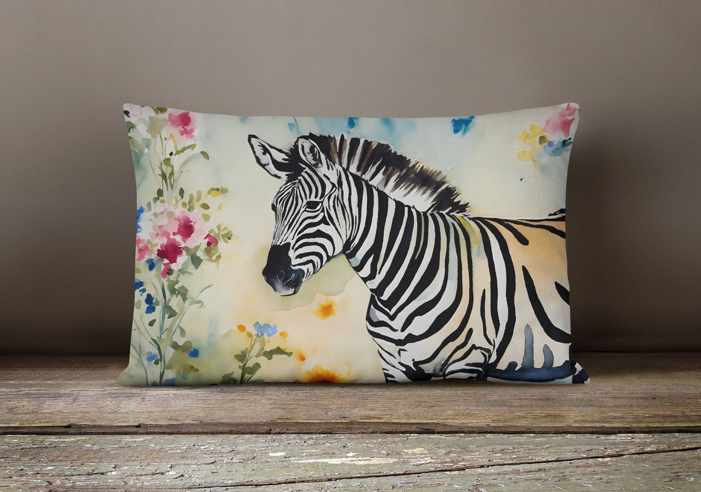 Zebra Throw Pillow