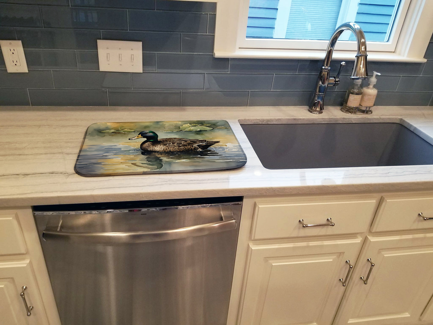 American Black Duck Dish Drying Mat