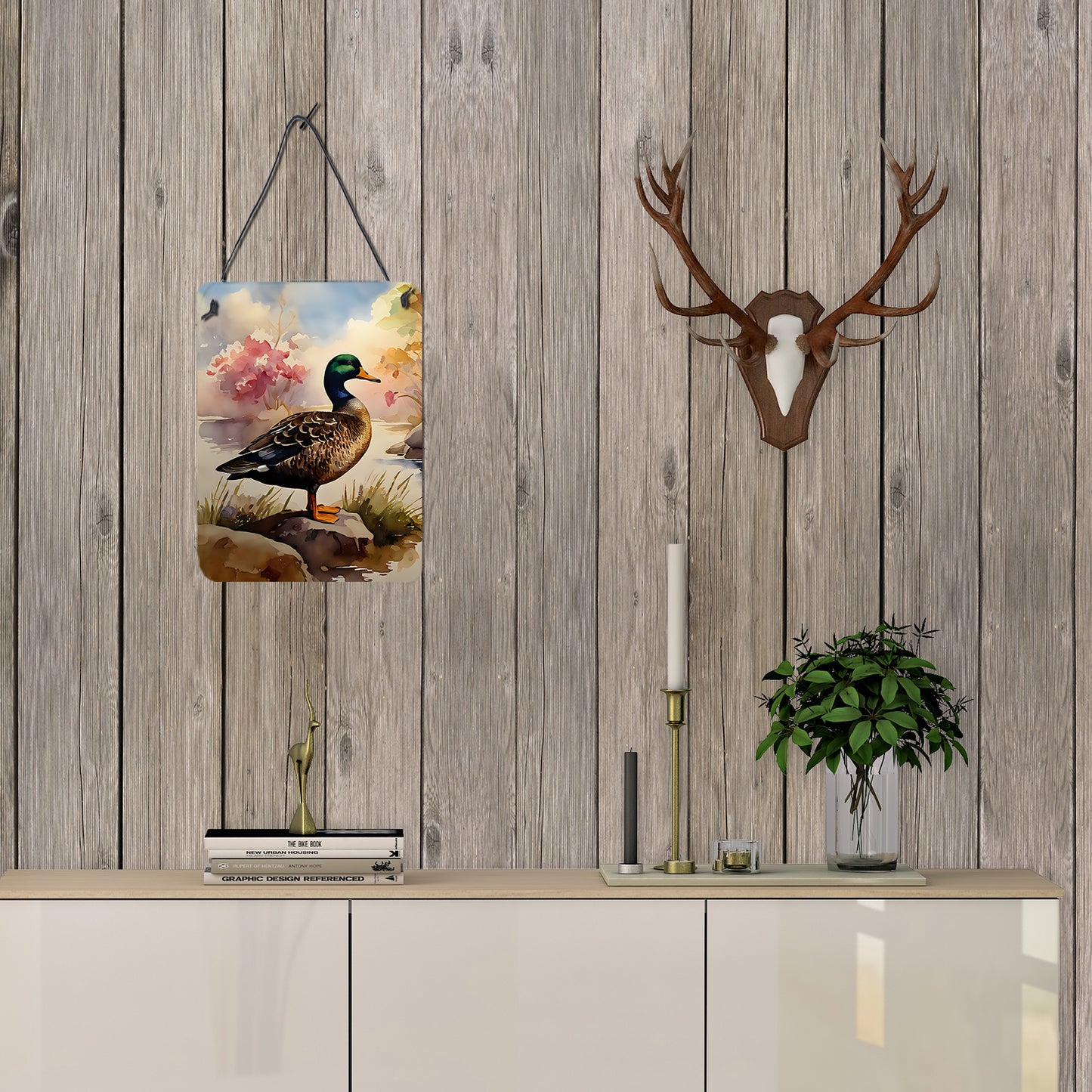 American Black Duck Wall or Door Hanging Prints