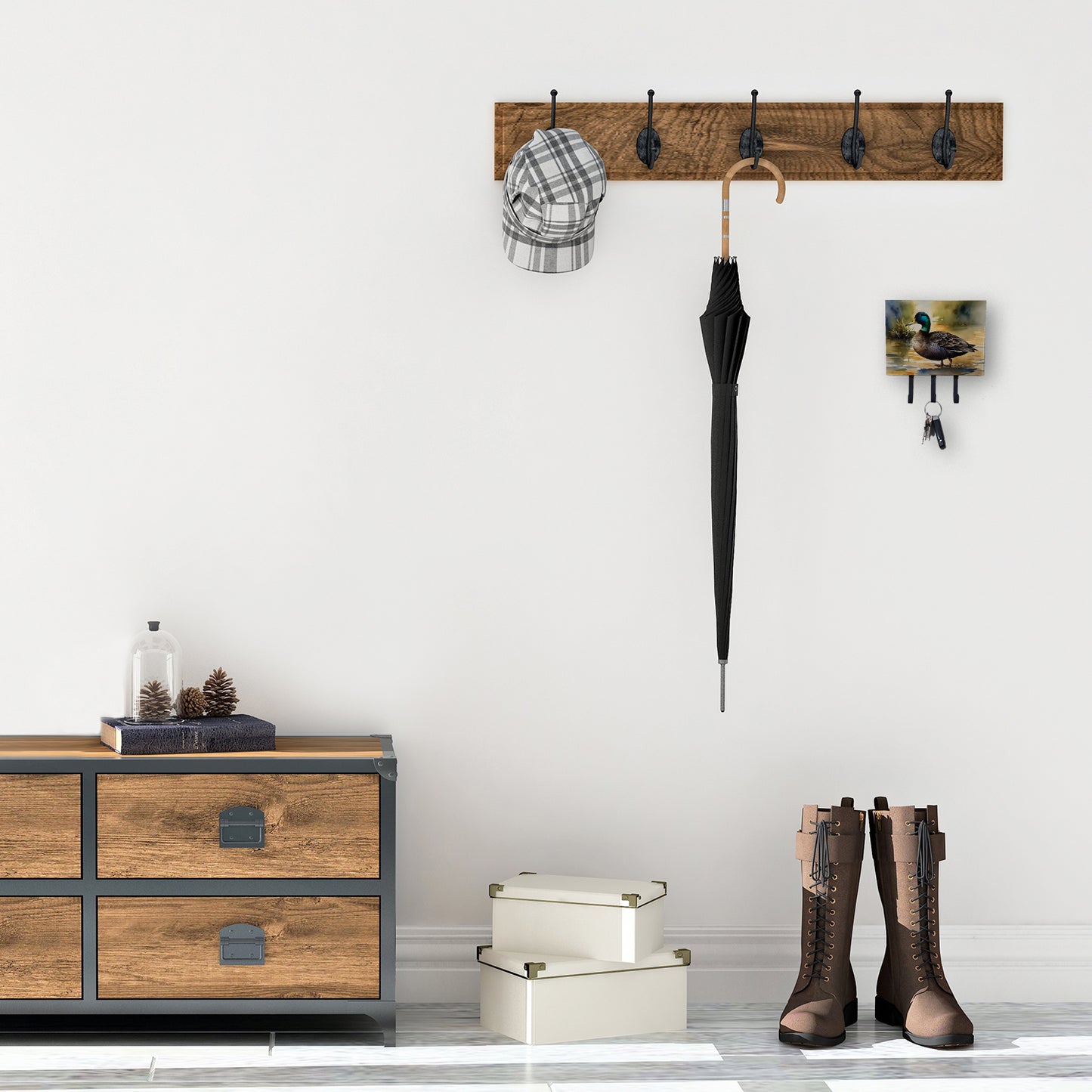 American Black Duck Leash or Key Holder