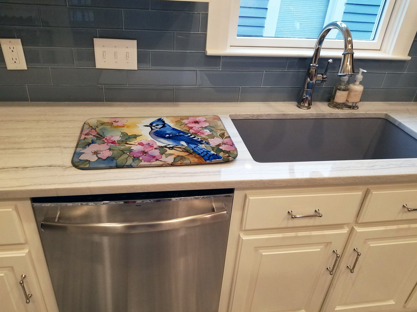Blue Jay Dish Drying Mat