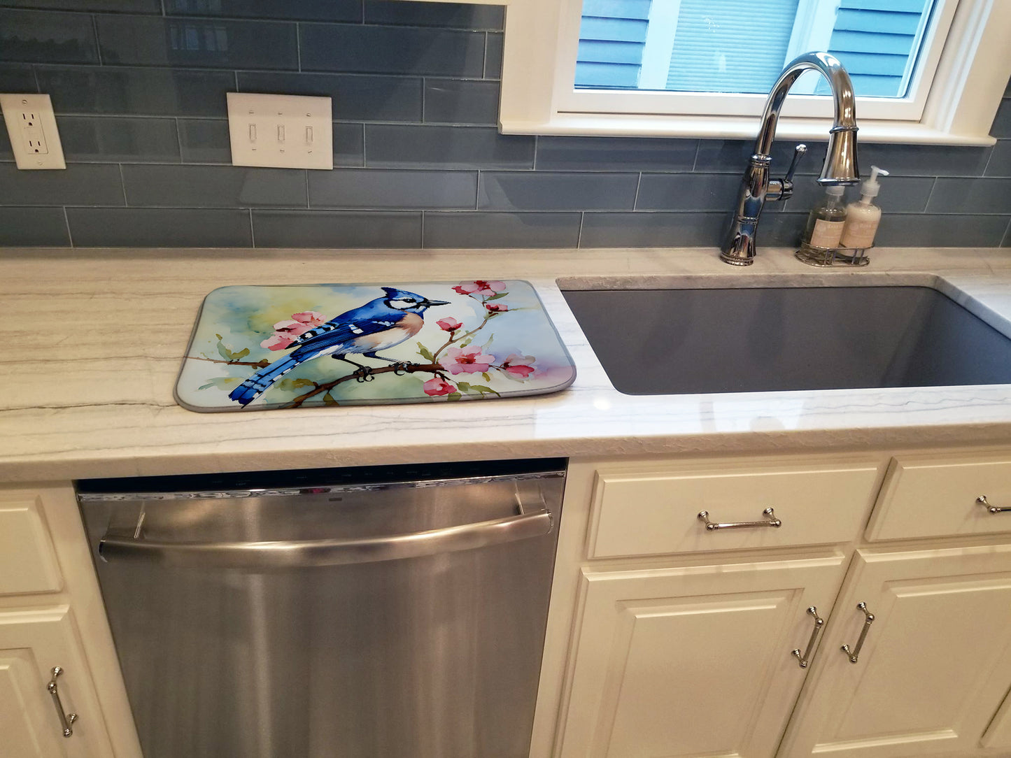 Blue Jay Dish Drying Mat