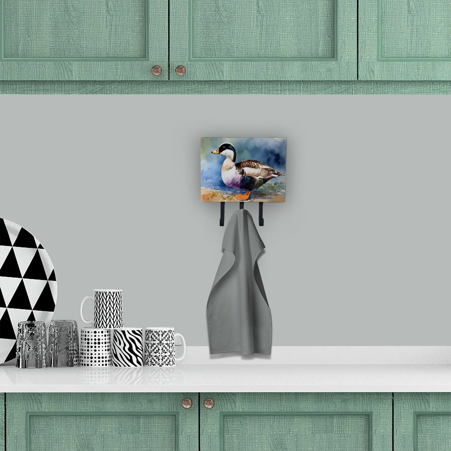 Common Eider Duck Leash or Key Holder