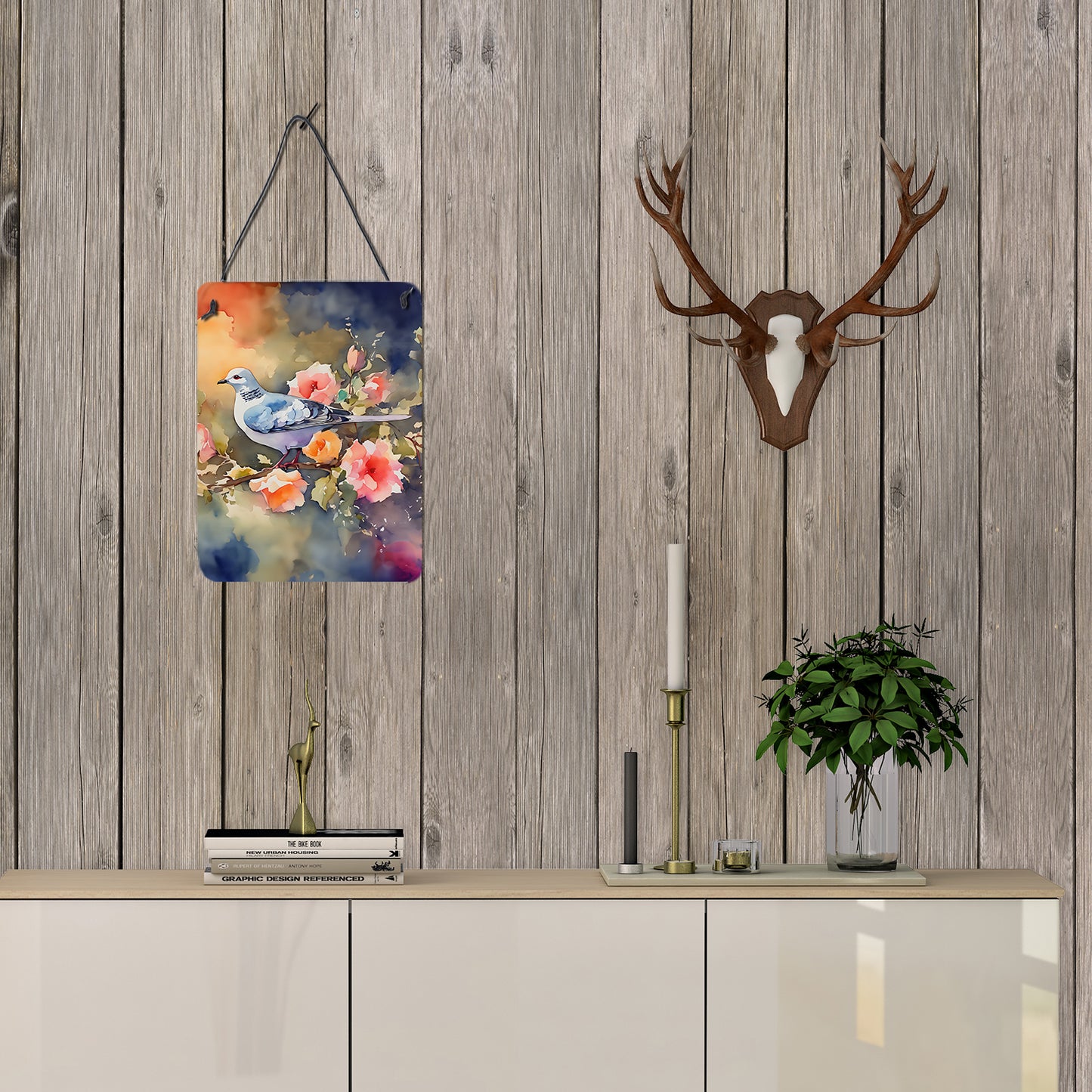Dove Wall or Door Hanging Prints