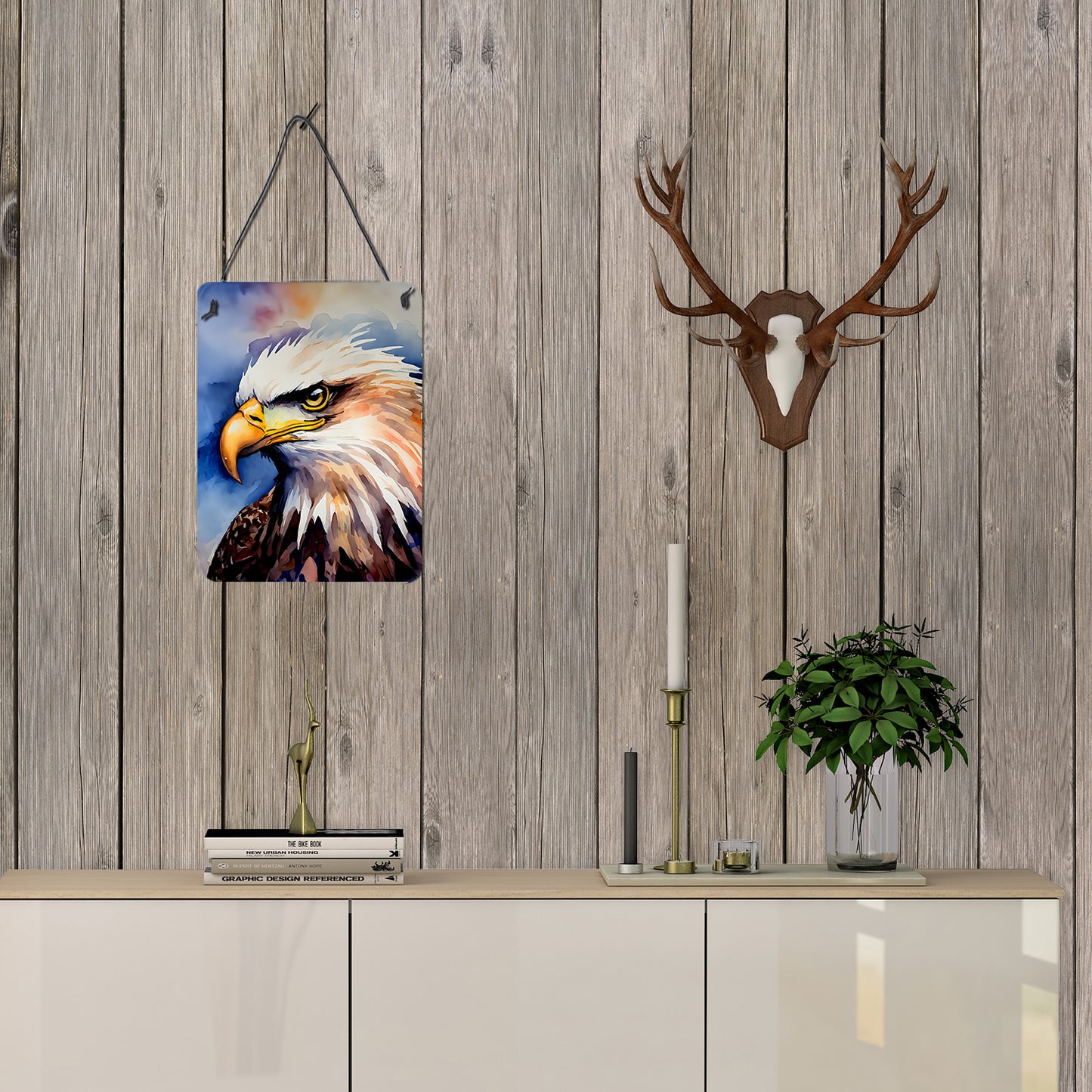 Eagle Wall or Door Hanging Prints