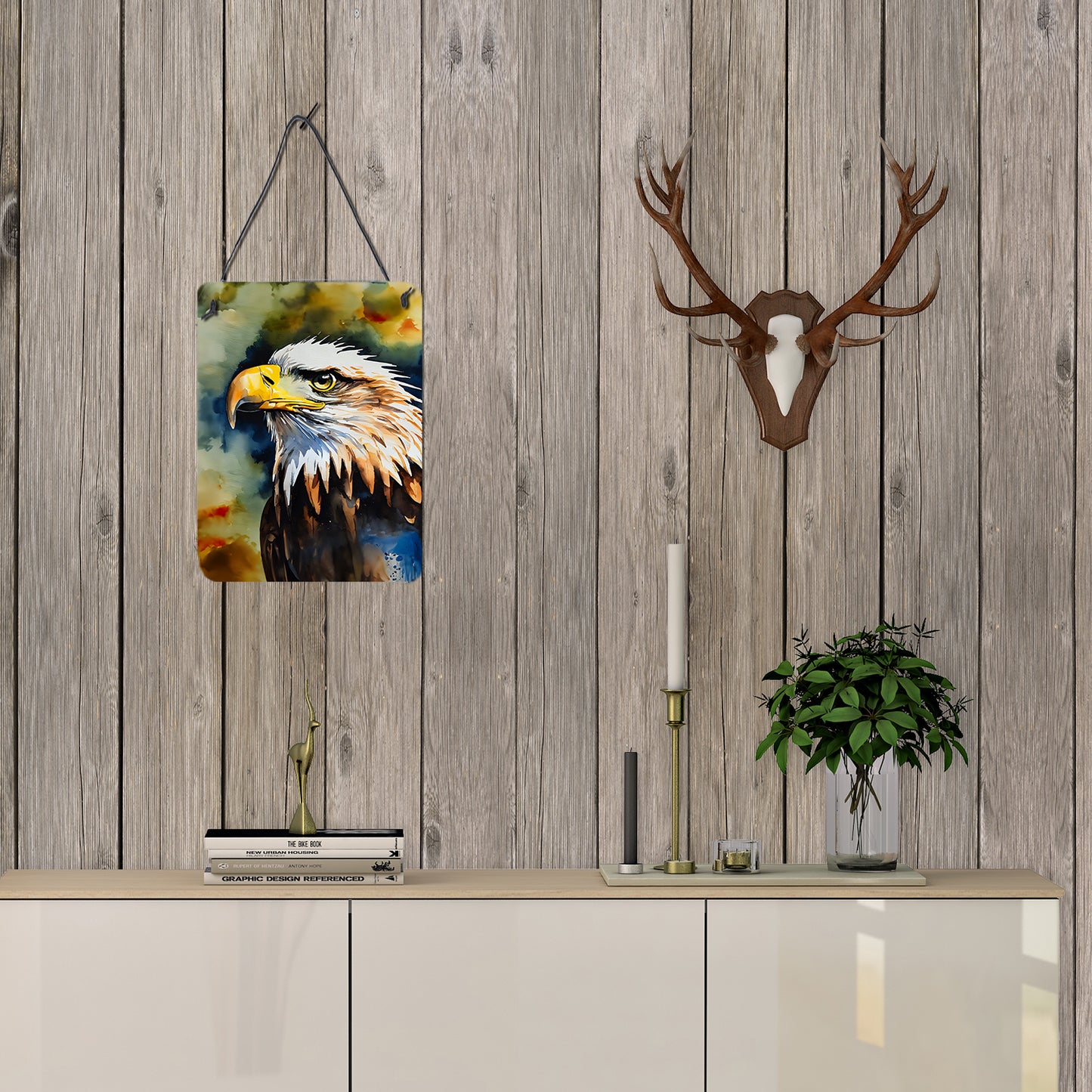 Eagle Wall or Door Hanging Prints