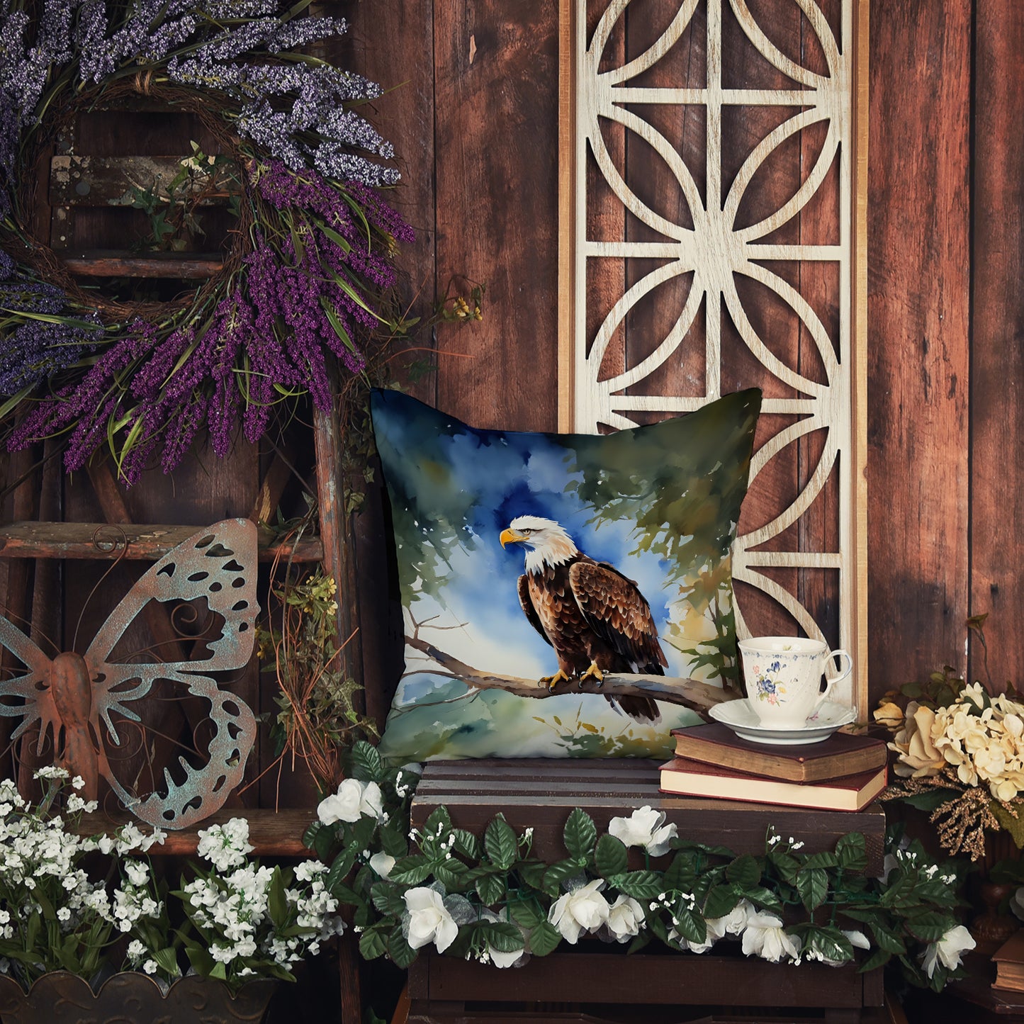 Eagle Throw Pillow
