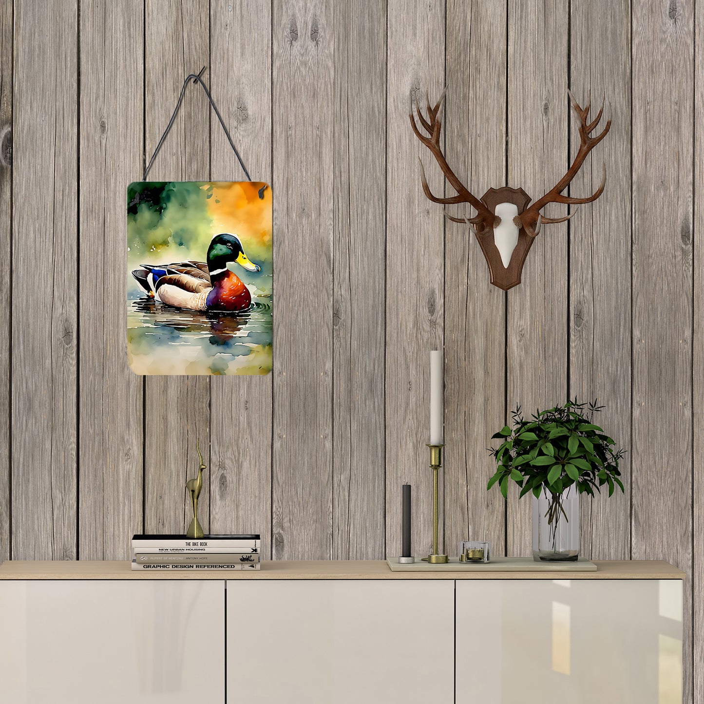 Mallard Wall or Door Hanging Prints