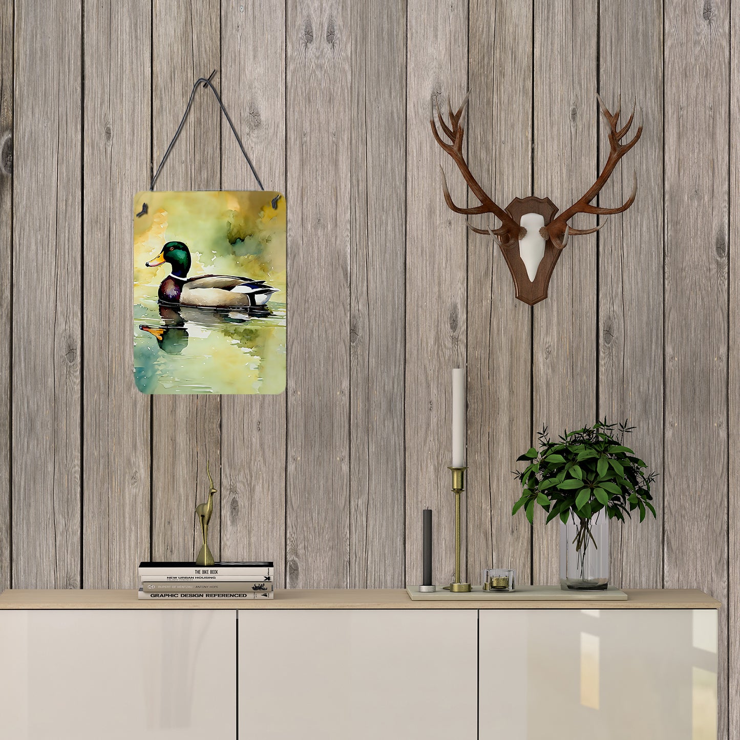 Mallard Wall or Door Hanging Prints