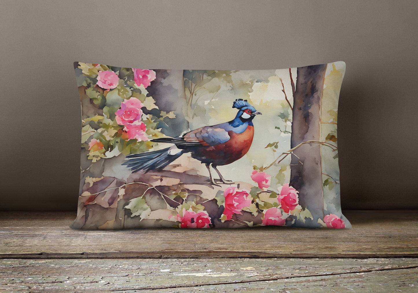 Pheasant Throw Pillow