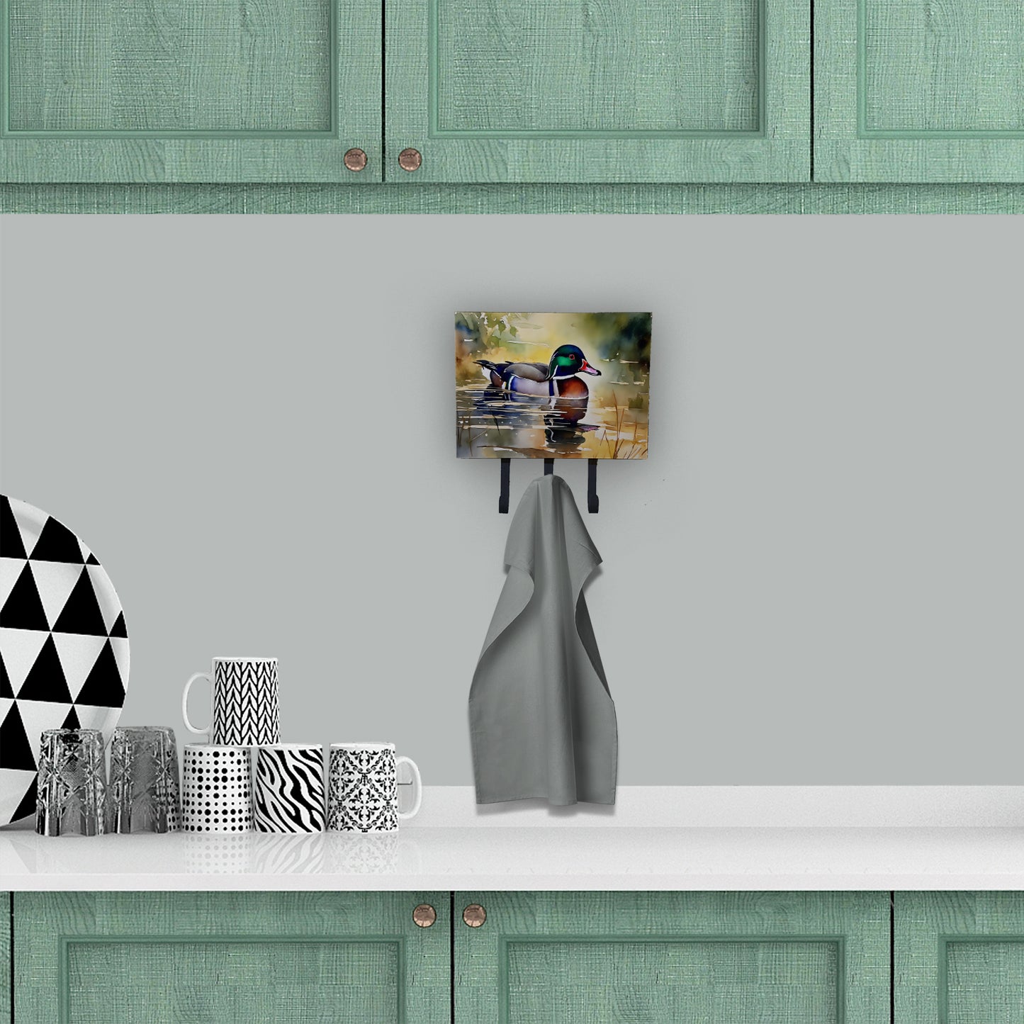 Wood Duck Leash or Key Holder