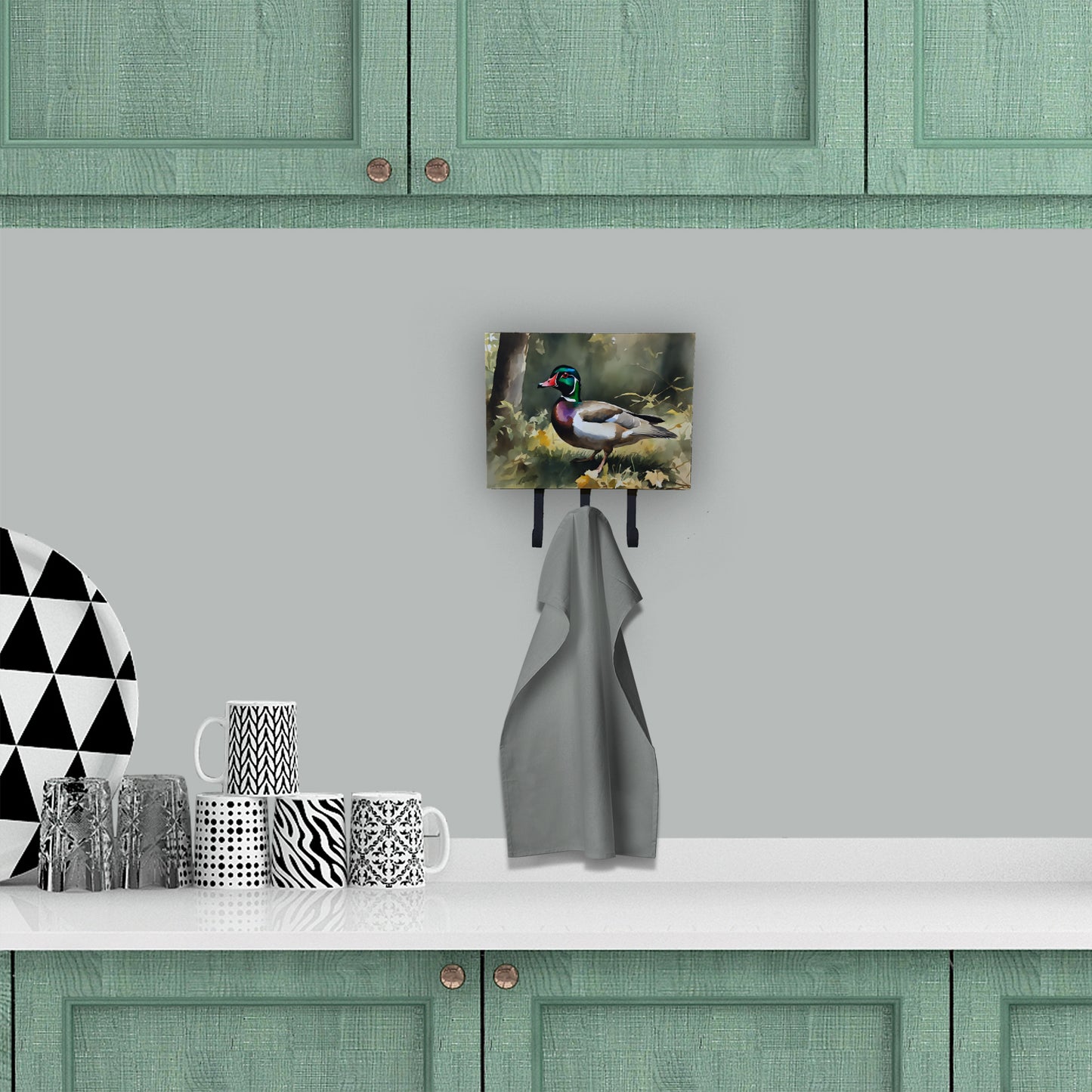 Wood Duck Leash or Key Holder