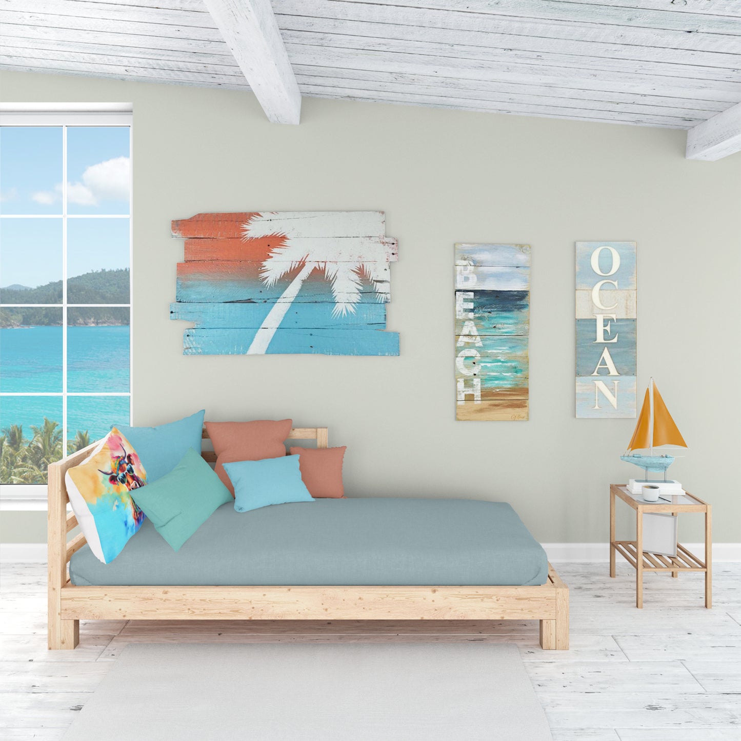 Hippie Animal Cow Standard Pillowcase