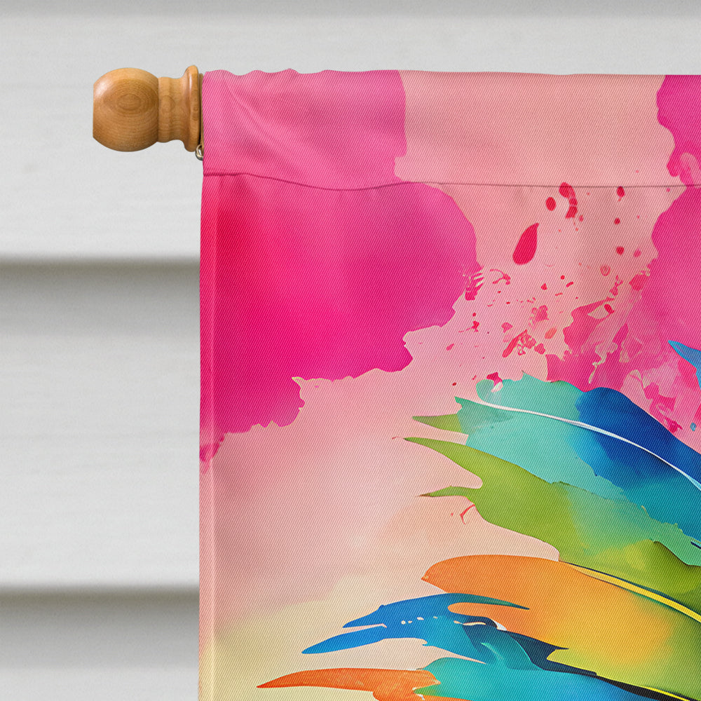 Hippie Animal Cockatoo House Flag