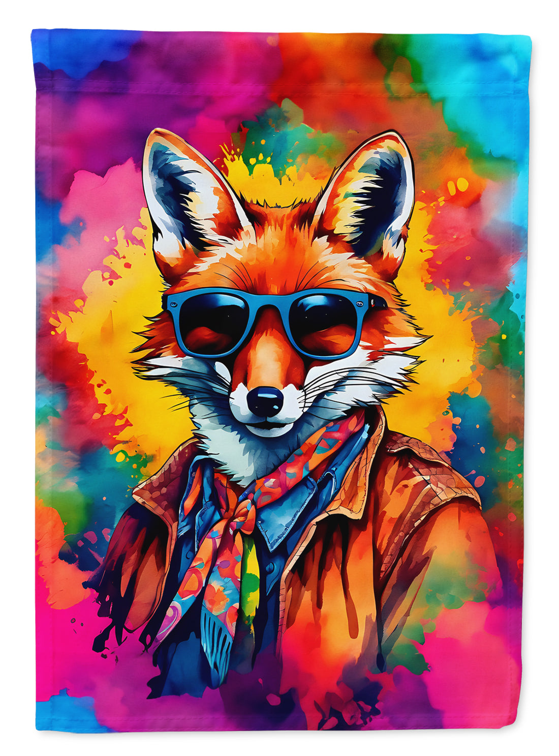 Buy this Hippie Animal Fox Garden Flag