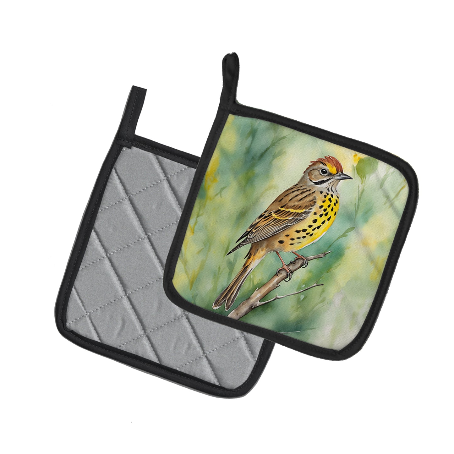 Alabama Yellowhammer Pair of Pot Holders