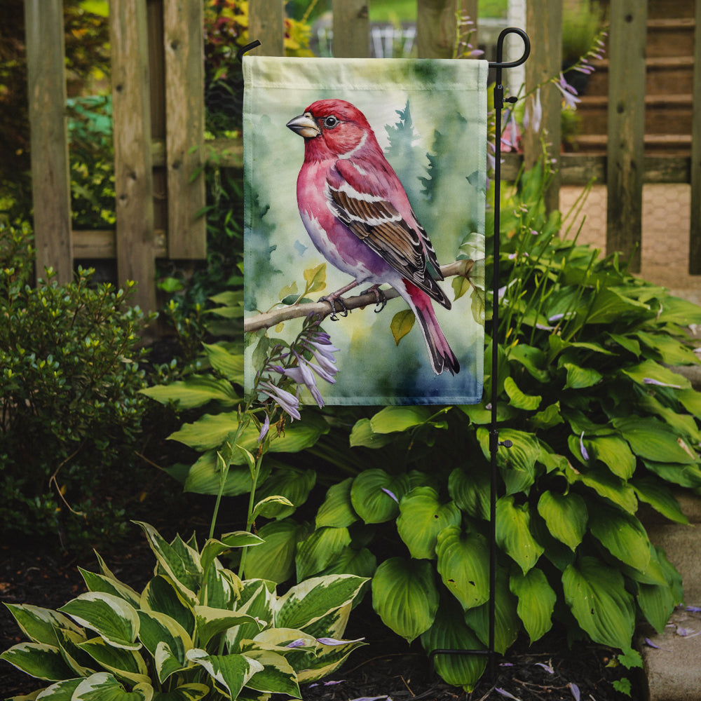 New Hampshire Purple Finch Garden Flag