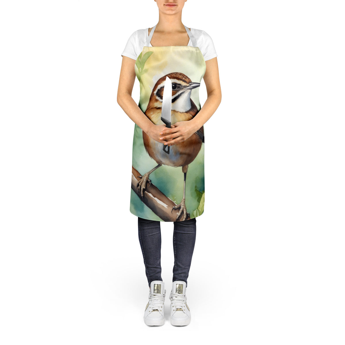 South Carolina Wren Apron