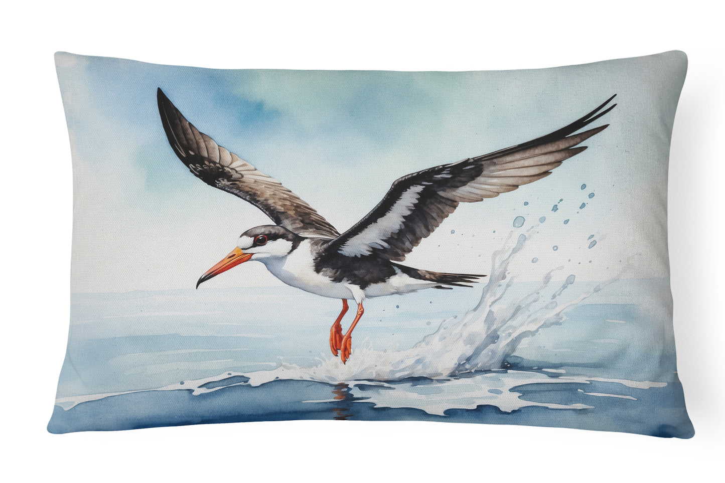 Buy this Black Skimmer Throw Pillow
