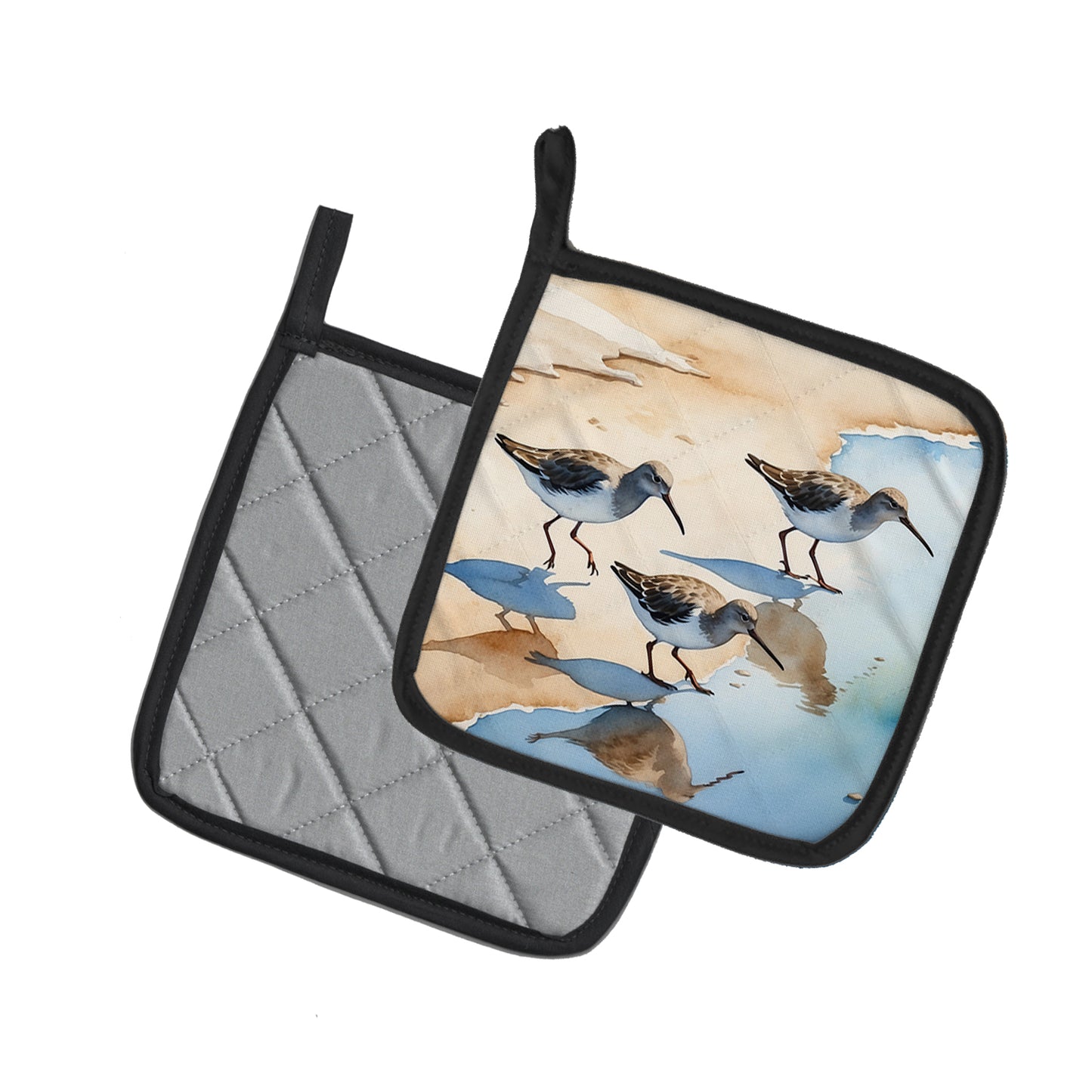 Sandpipers Pair of Pot Holders