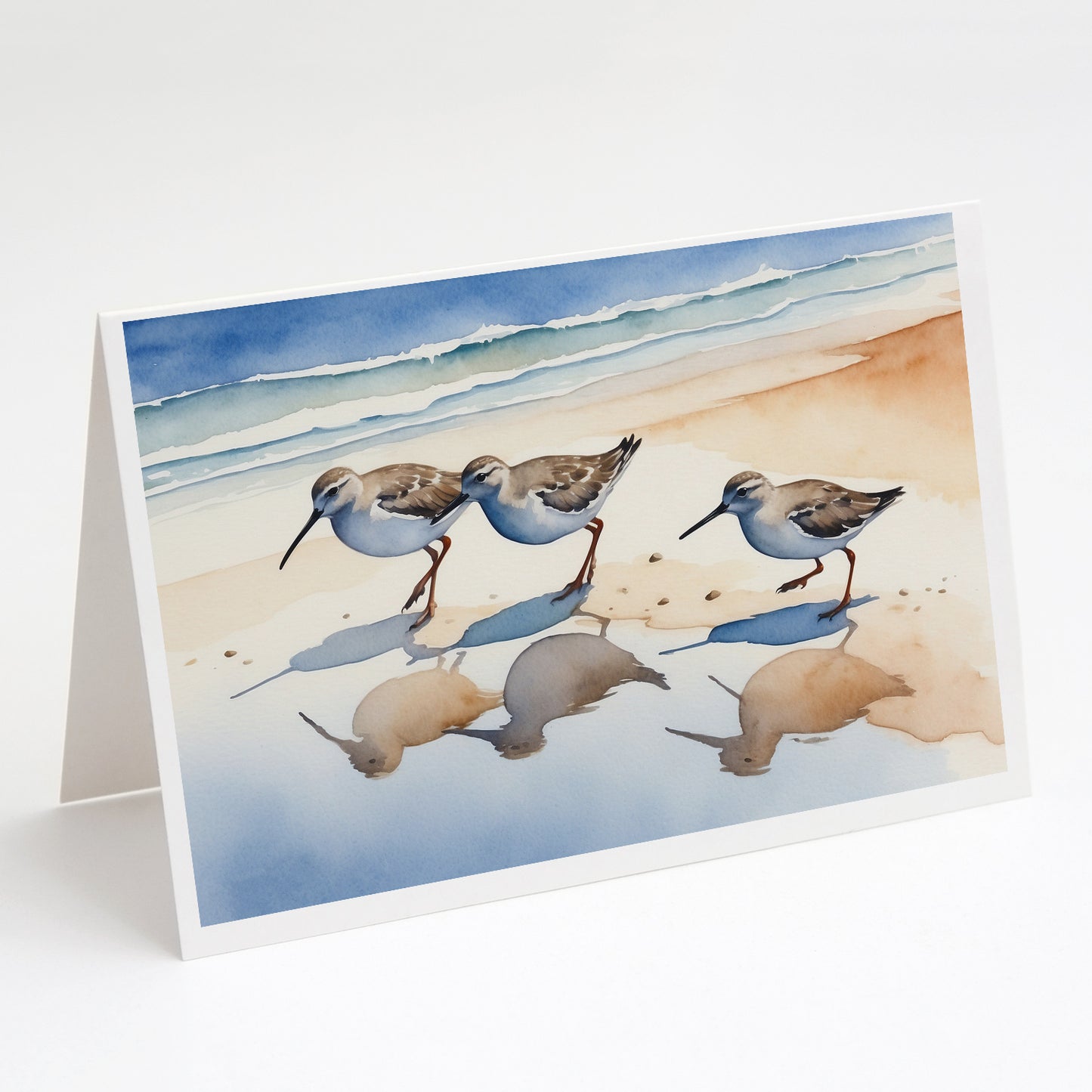 Buy this Sandpipers Greeting Cards Pack of 8