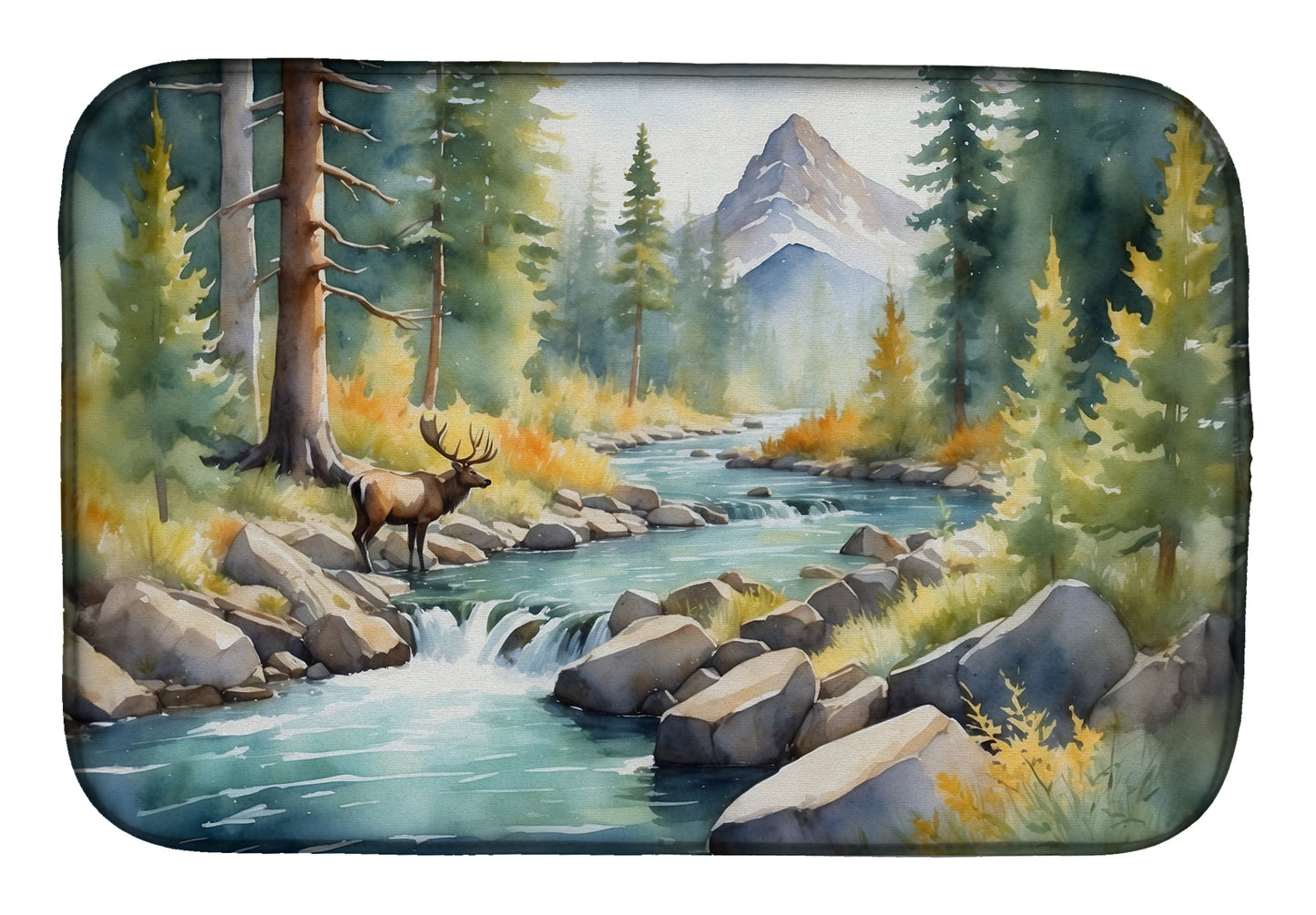 Buy this Mountain Stream Dish Drying Mat