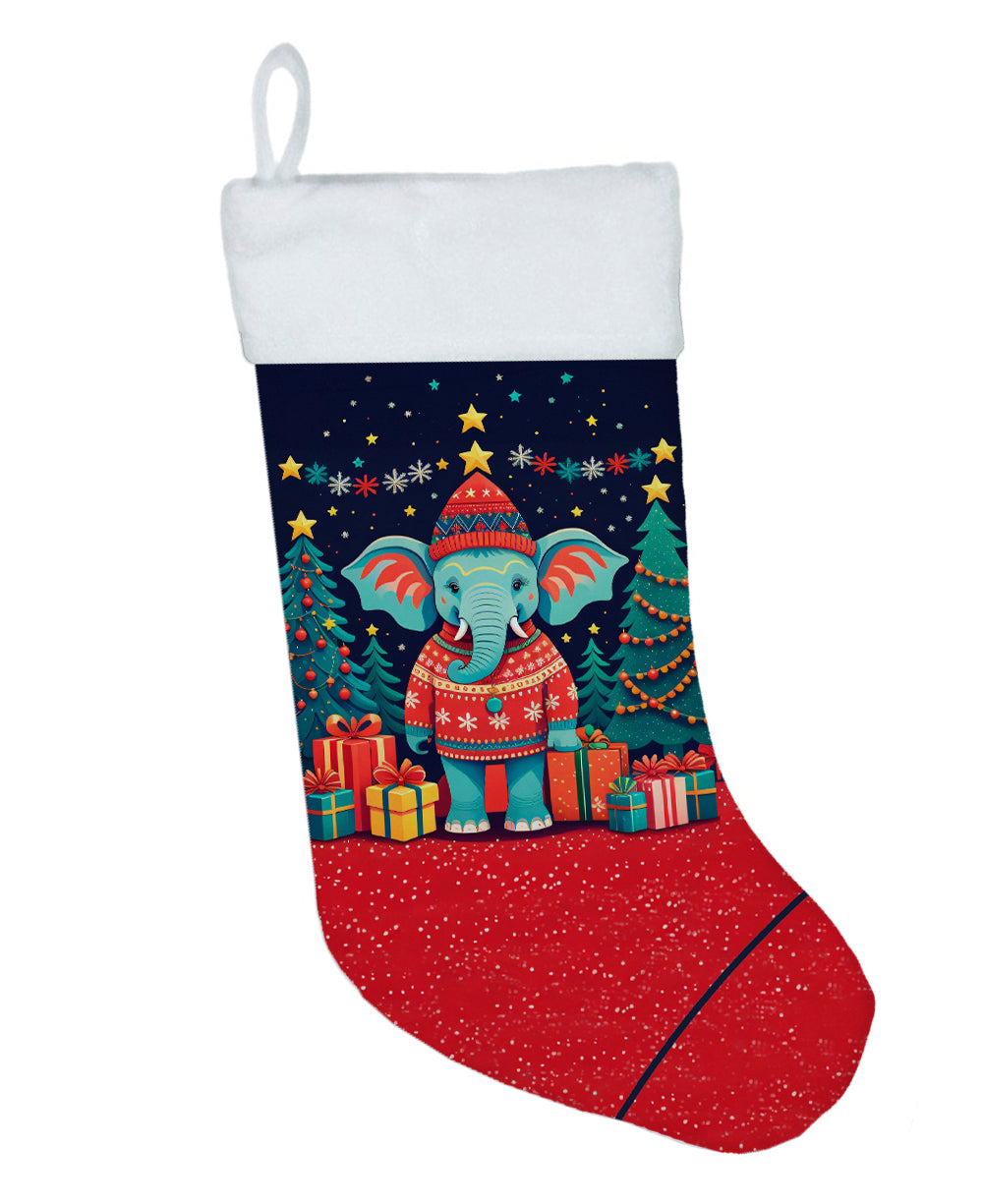 Elephant Christmas Christmas Stocking