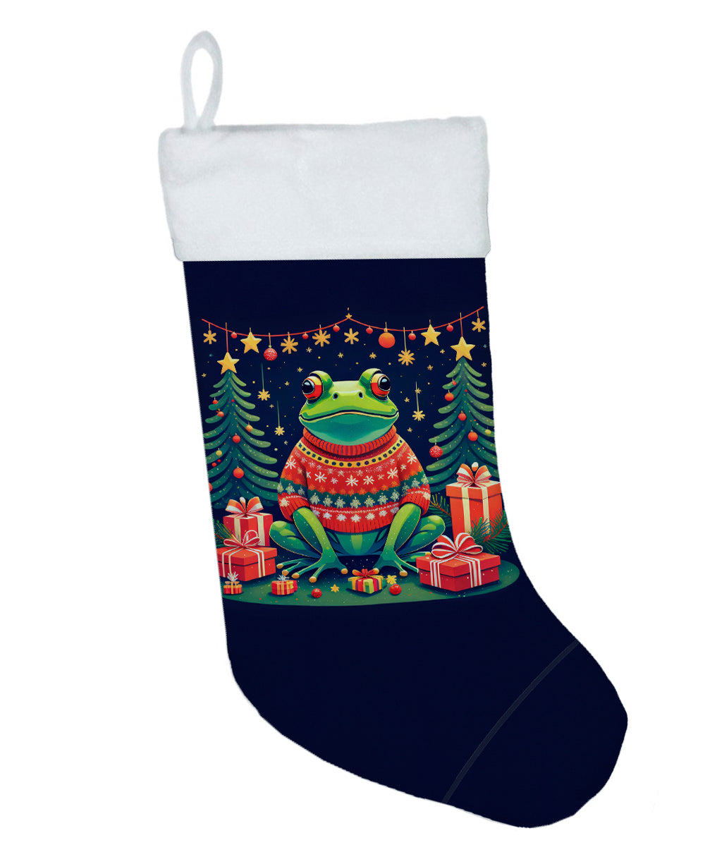 Frog Christmas Christmas Stocking