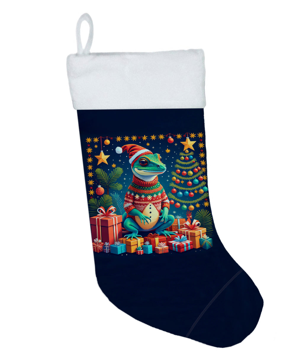 Gecko Christmas Christmas Stocking