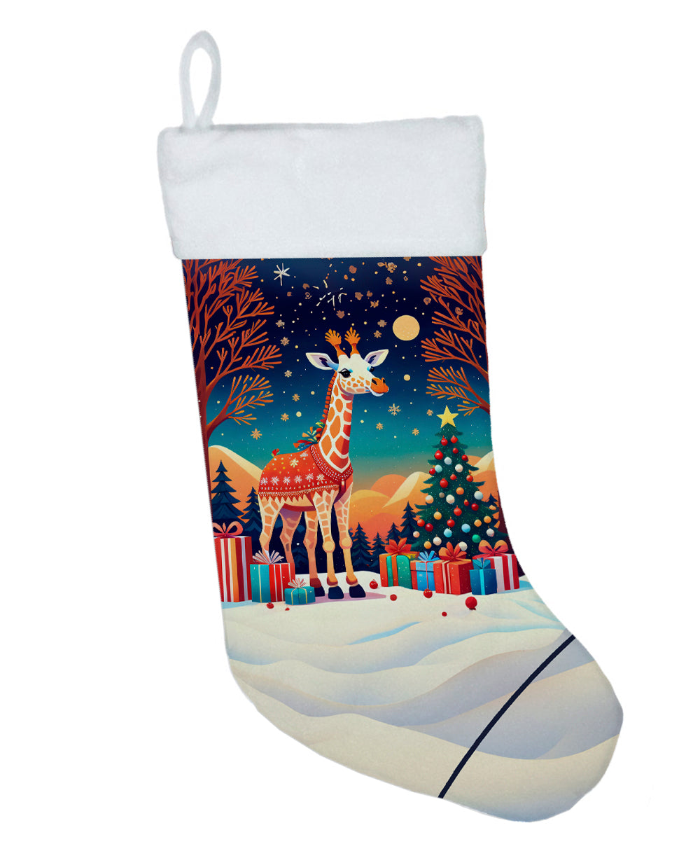 Giraffe Christmas Christmas Stocking